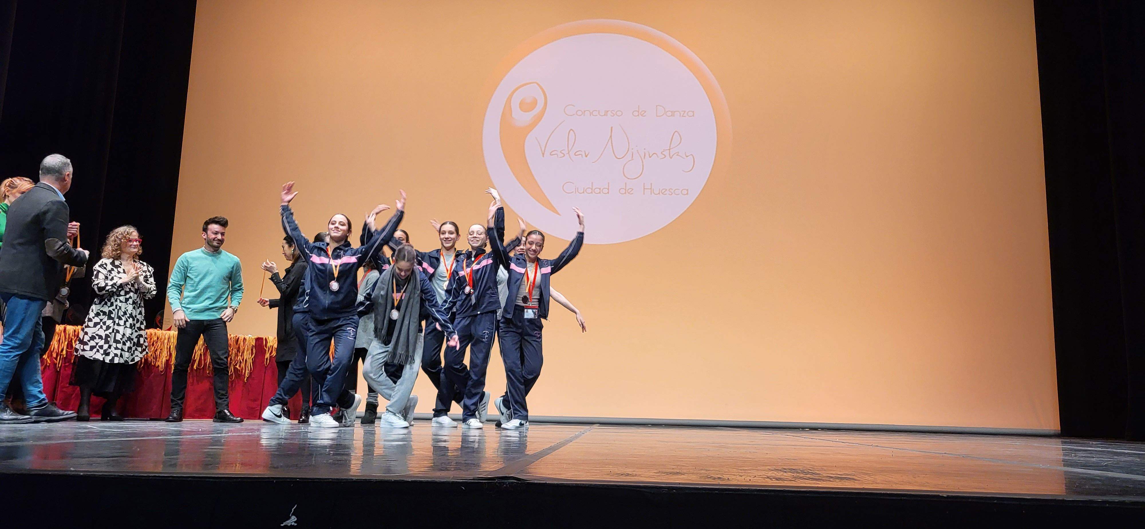 Entrega de premios del IX Concurso de Danza Vaslav Nijinsky Ciudad de Huesca. Foto Myriam Martínez