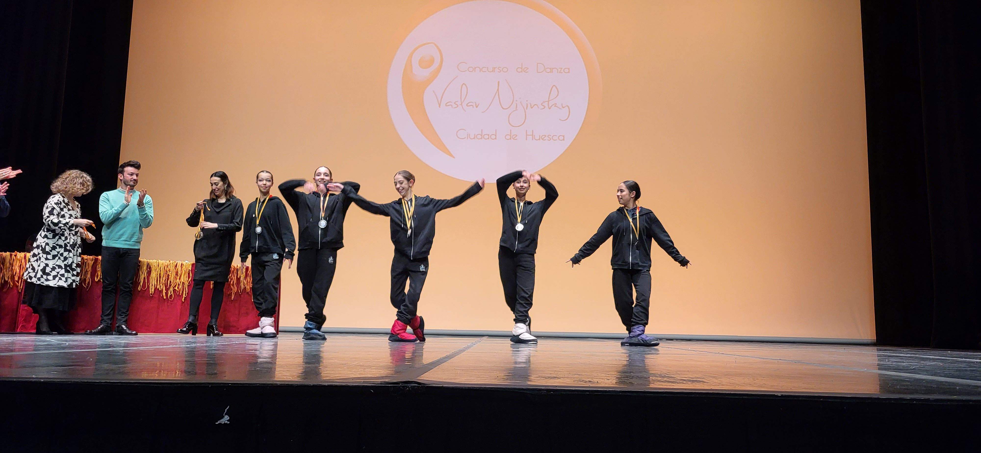 Entrega de premios del IX Concurso de Danza Vaslav Nijinsky Ciudad de Huesca. Foto Myriam Martínez