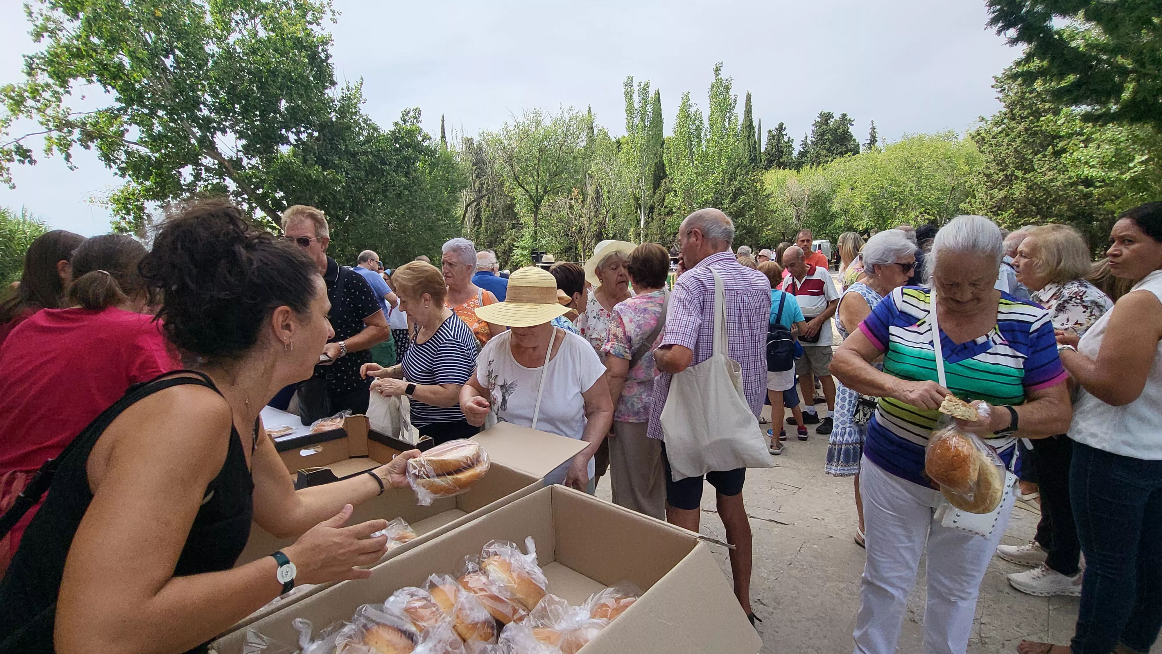 Romería a la ermita de Nuestra Señora de Salas y de la Huerta. Foto Mercedes Manterola
