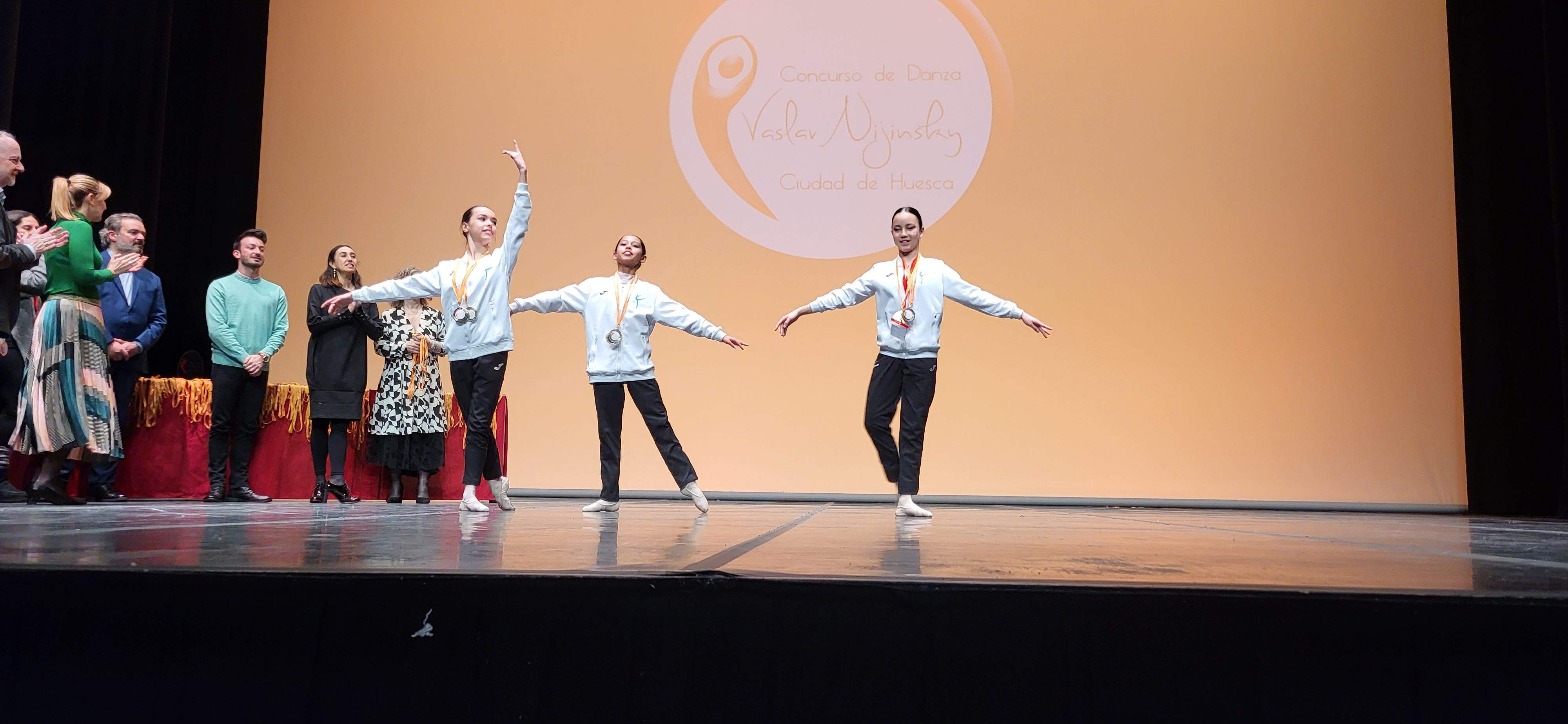 Entrega de premios del IX Concurso de Danza Vaslav Nijinsky Ciudad de Huesca. Foto Myriam Martínez