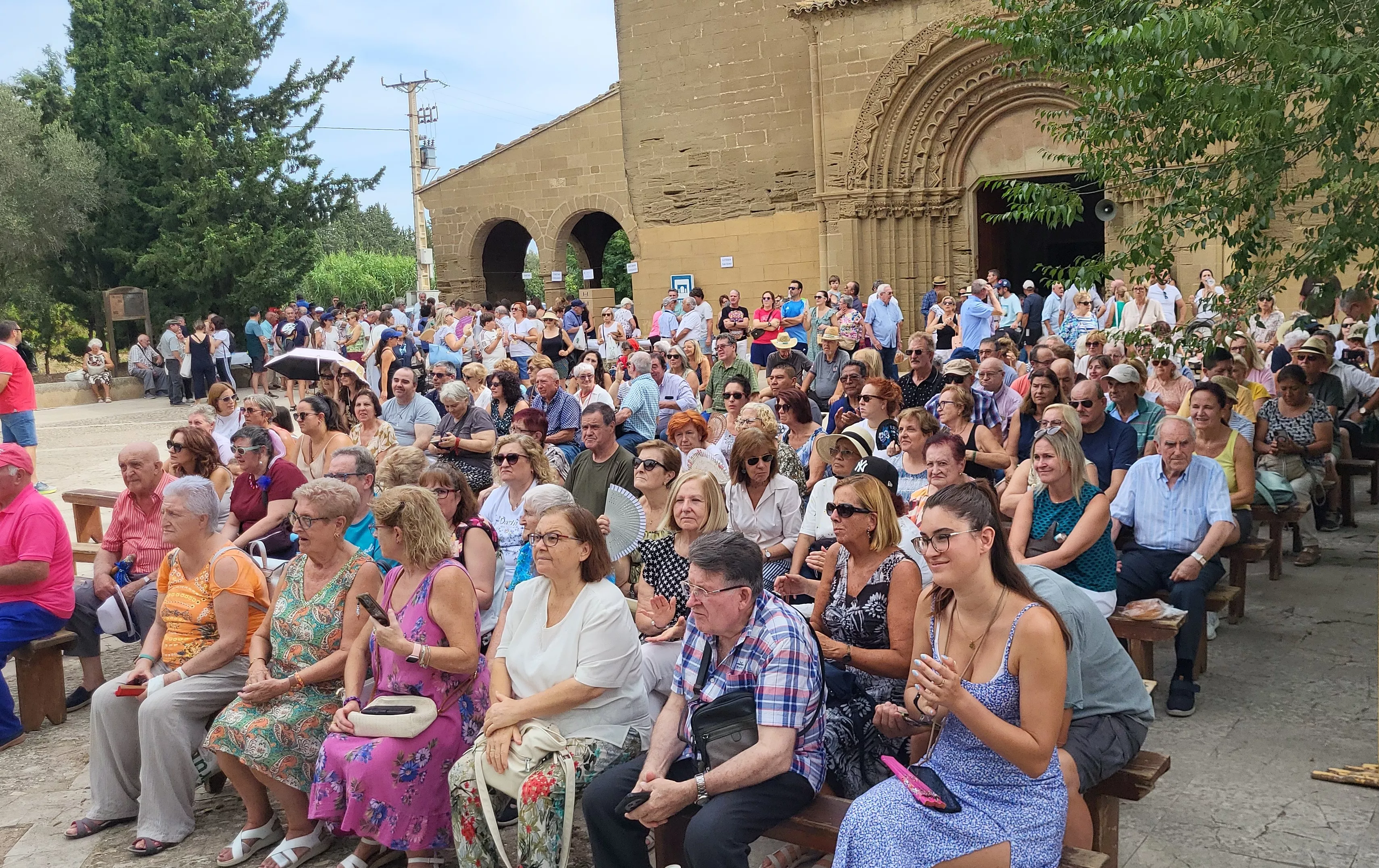 Romería a la ermita de Nuestra Señora de Salas y de la Huerta. Foto Mercedes Manterola