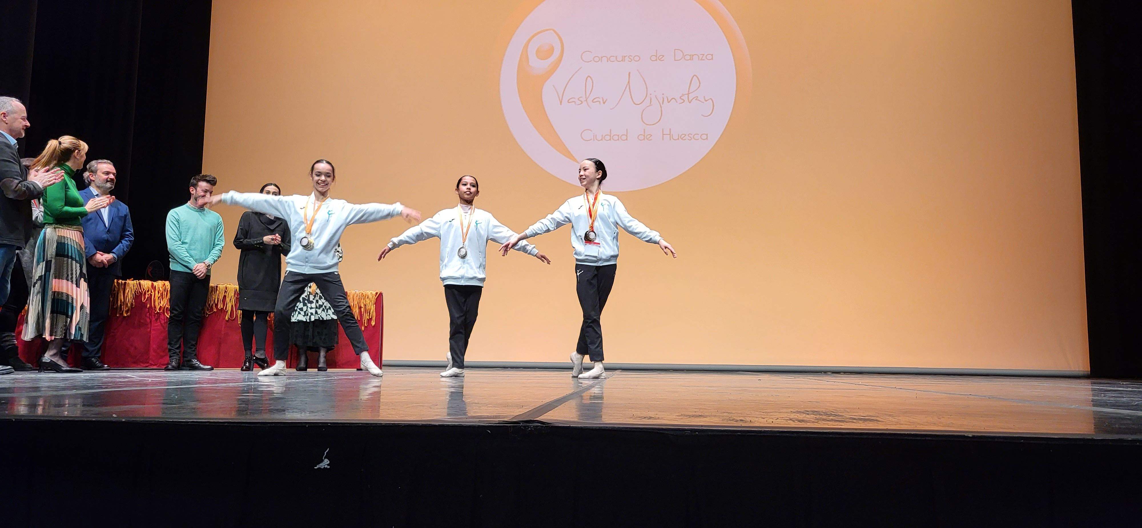 Entrega de premios del IX Concurso de Danza Vaslav Nijinsky Ciudad de Huesca. Foto Myriam Martínez