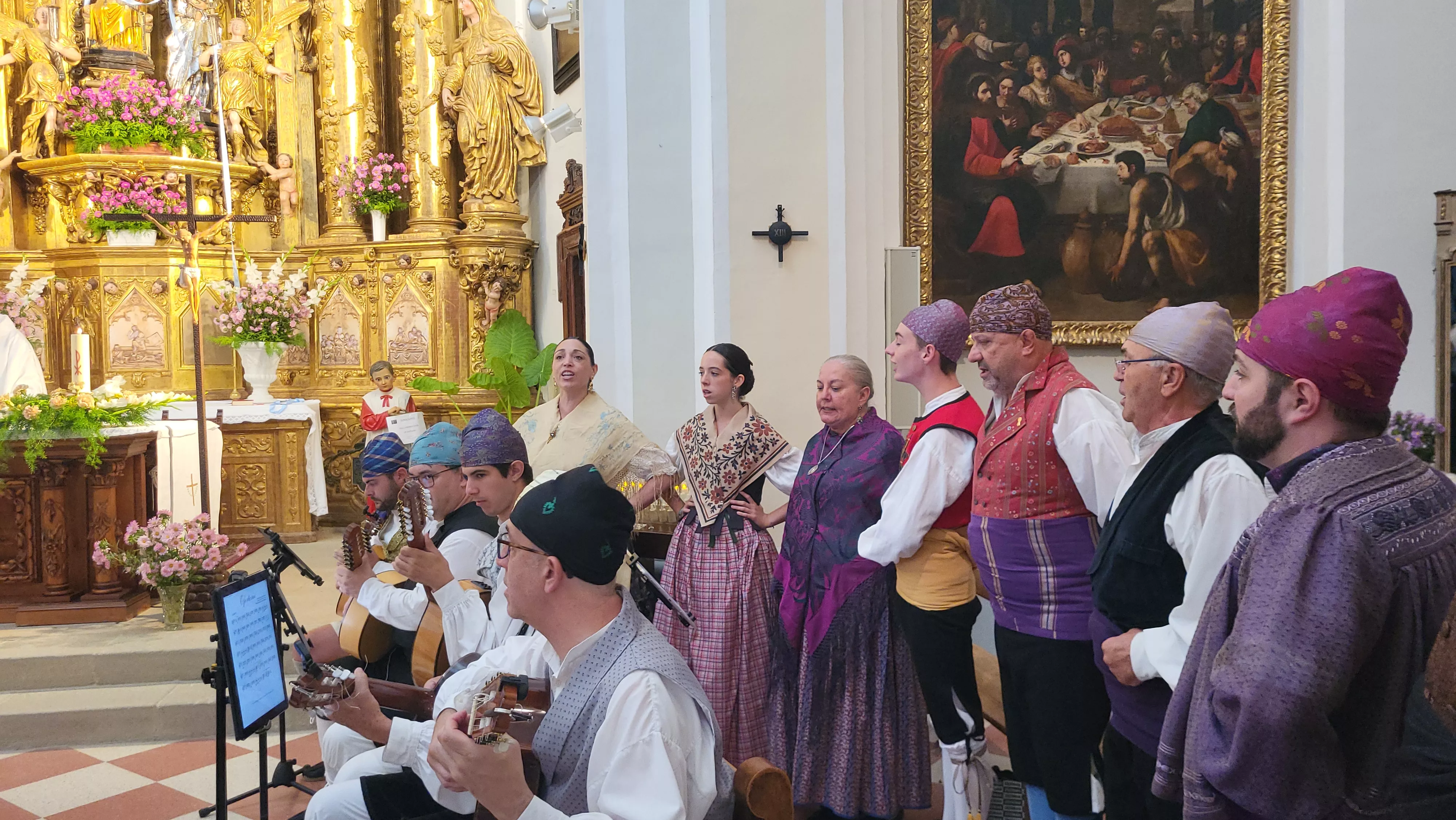 Romería a la ermita de Nuestra Señora de Salas y de la Huerta. Foto Mercedes Manterola
