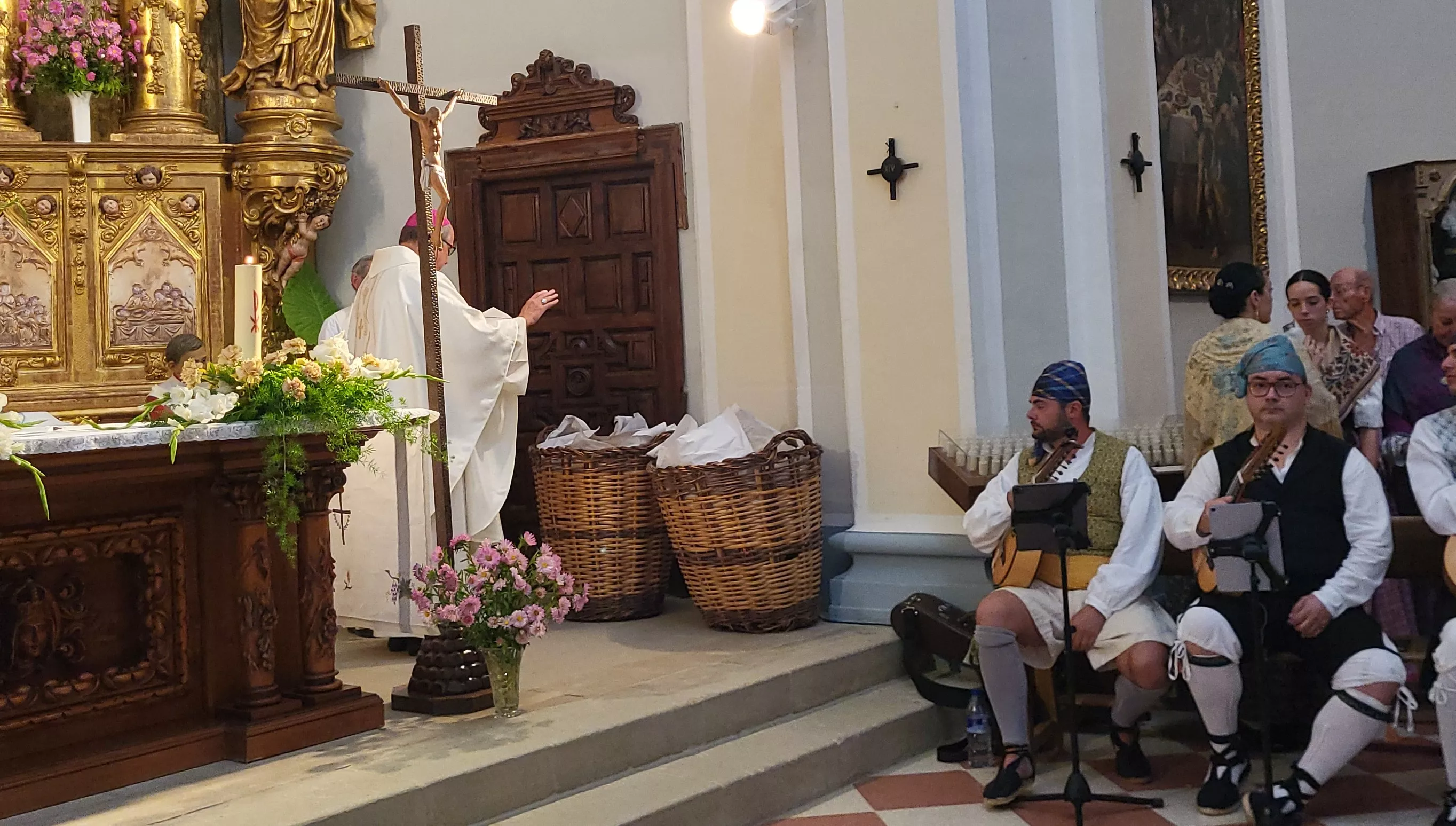 Romería a la ermita de Nuestra Señora de Salas y de la Huerta. Foto Mercedes Manterola