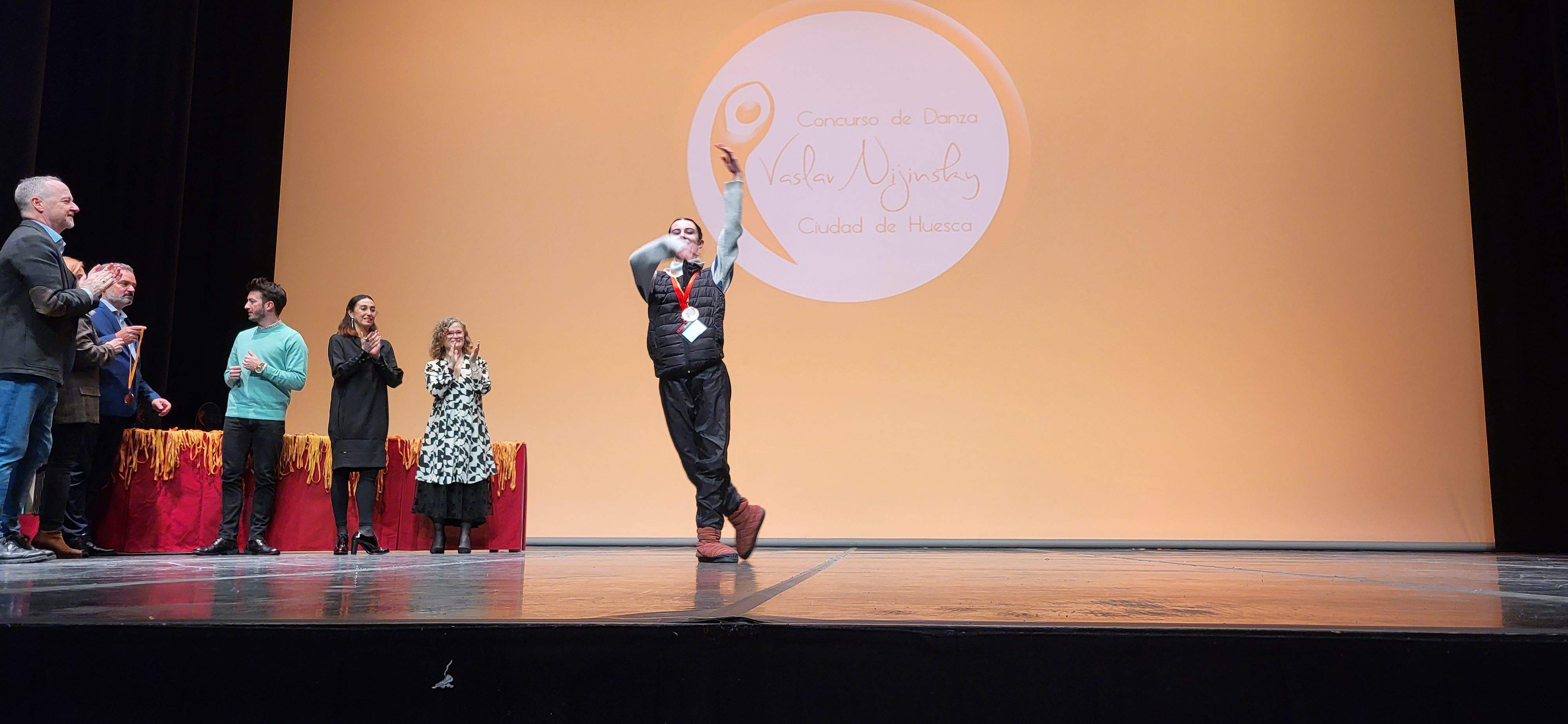 Entrega de premios del IX Concurso de Danza Vaslav Nijinsky Ciudad de Huesca. Foto Myriam Martínez