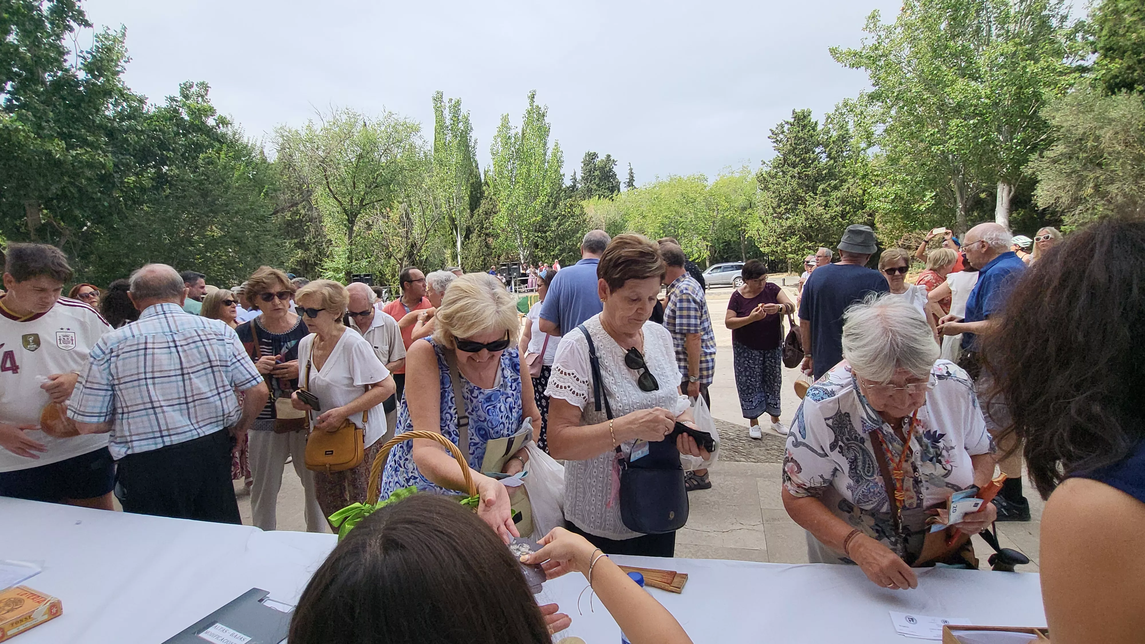 Romería a la ermita de Nuestra Señora de Salas y de la Huerta. Foto Mercedes Manterola