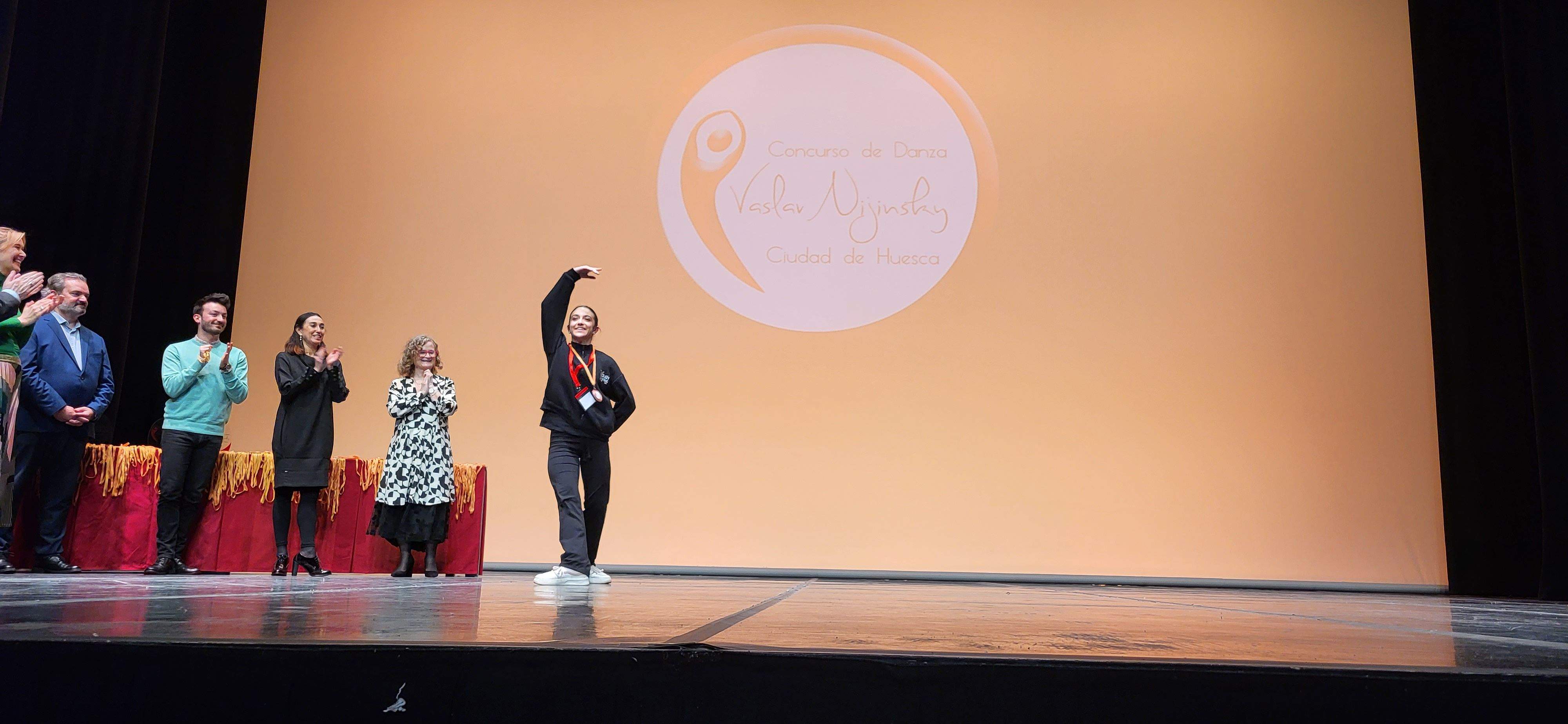 Entrega de premios del IX Concurso de Danza Vaslav Nijinsky Ciudad de Huesca. Foto Myriam Martínez