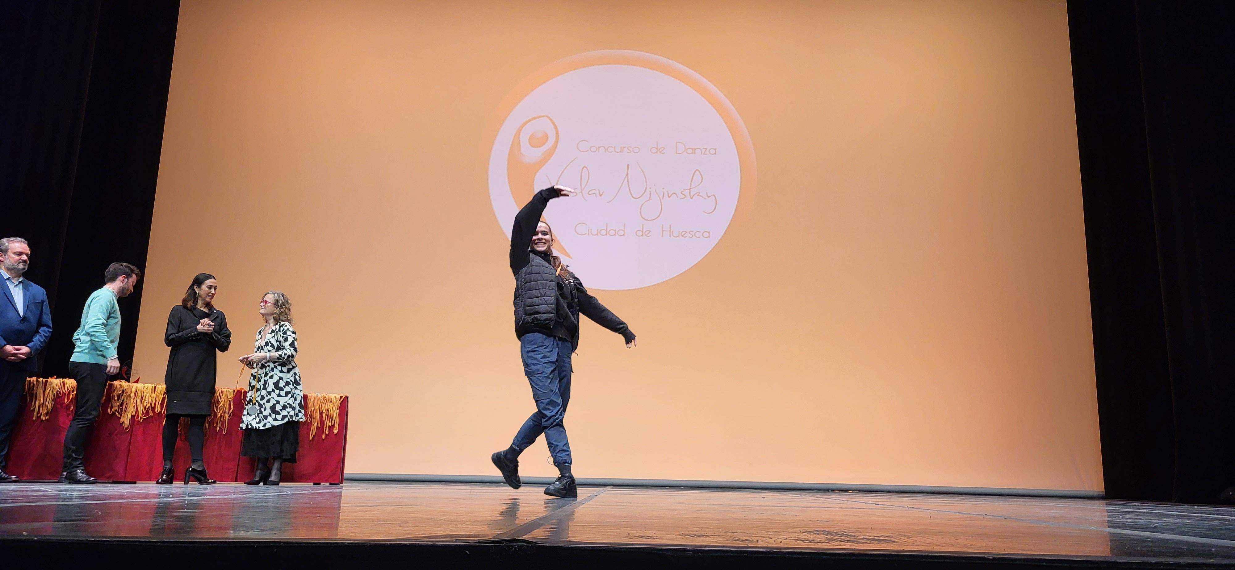 Entrega de premios del IX Concurso de Danza Vaslav Nijinsky Ciudad de Huesca. Foto Myriam Martínez