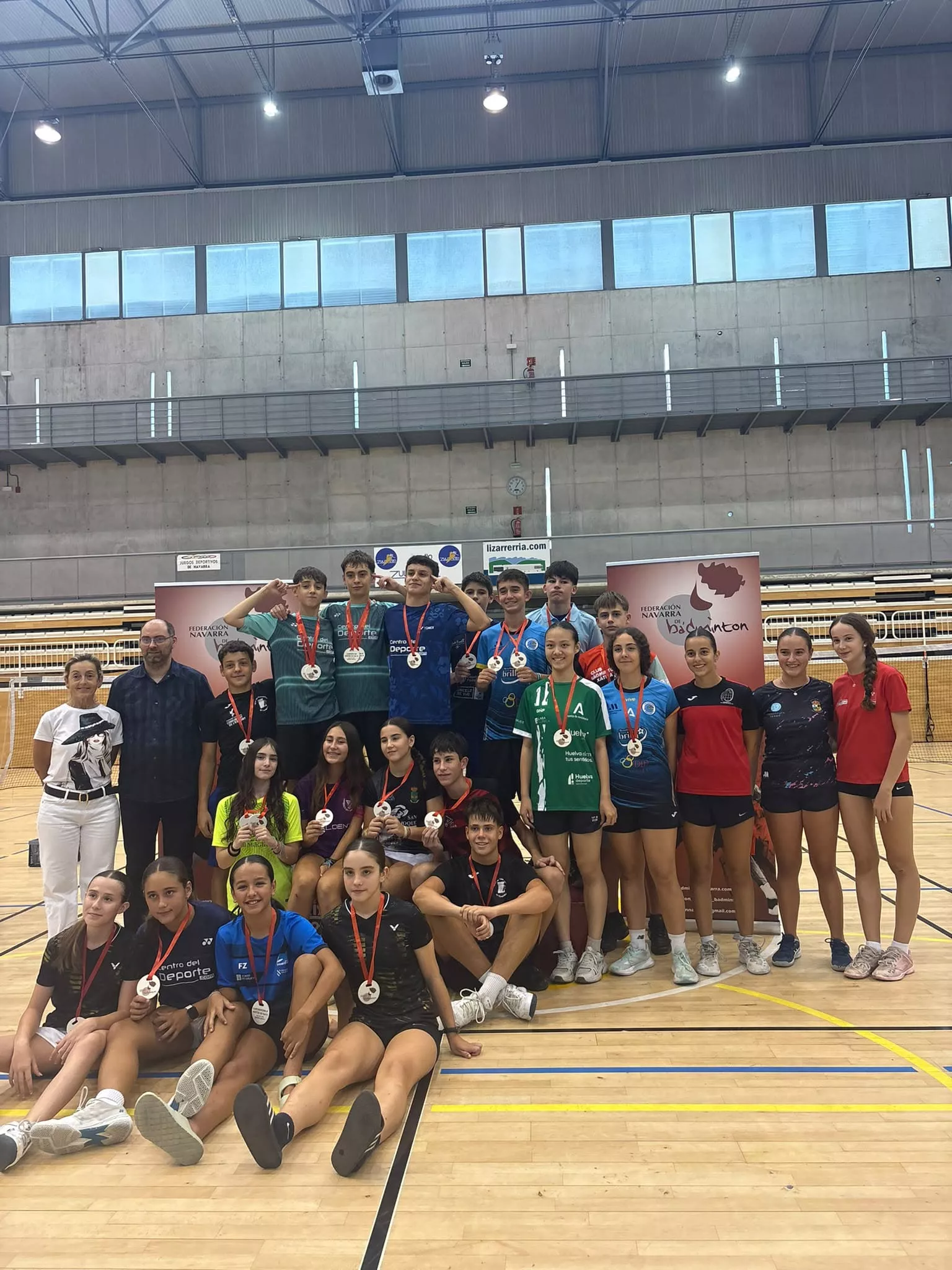 Badminton Huesca en Estella 