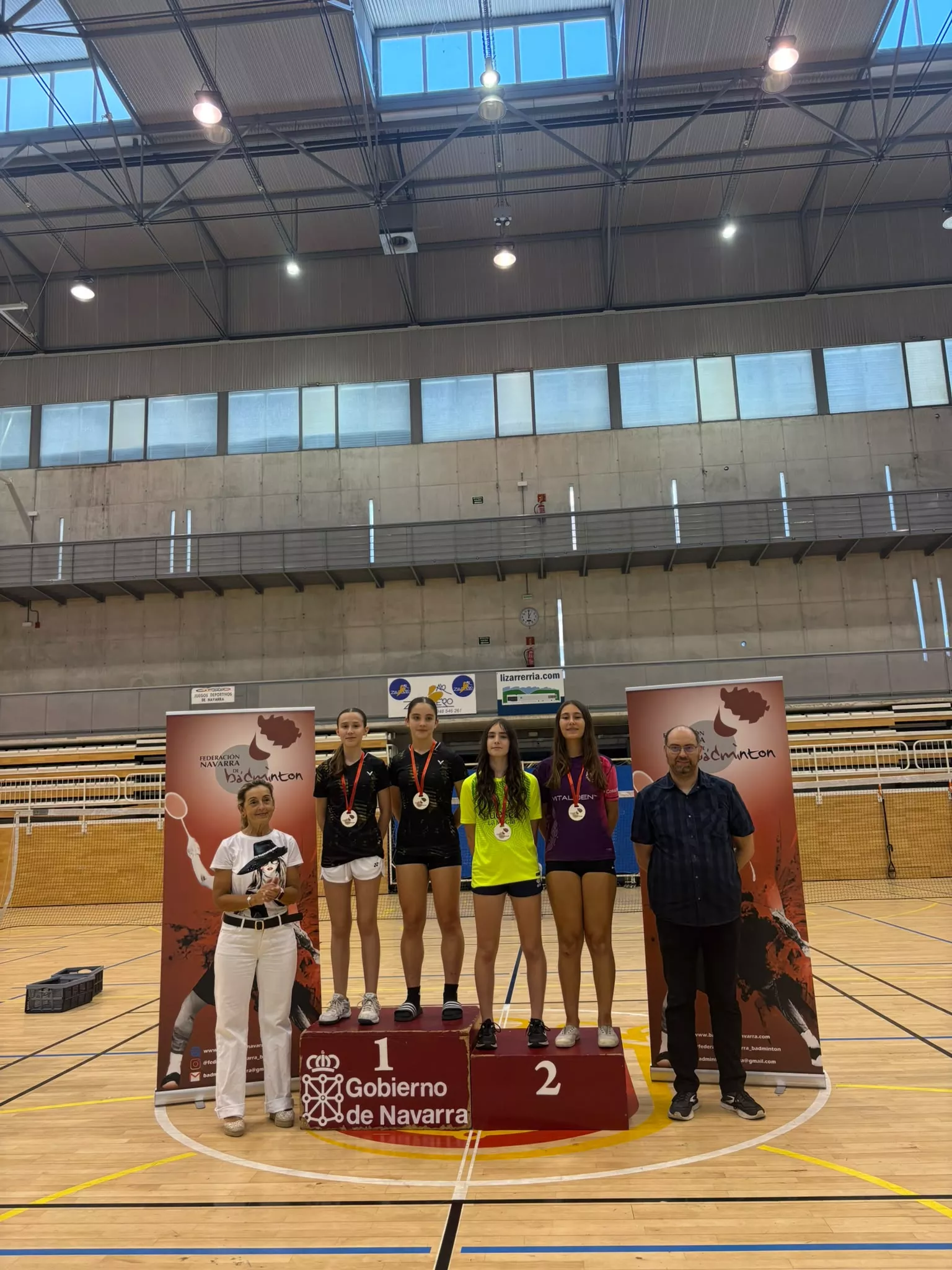 Badminton Huesca en Estella 