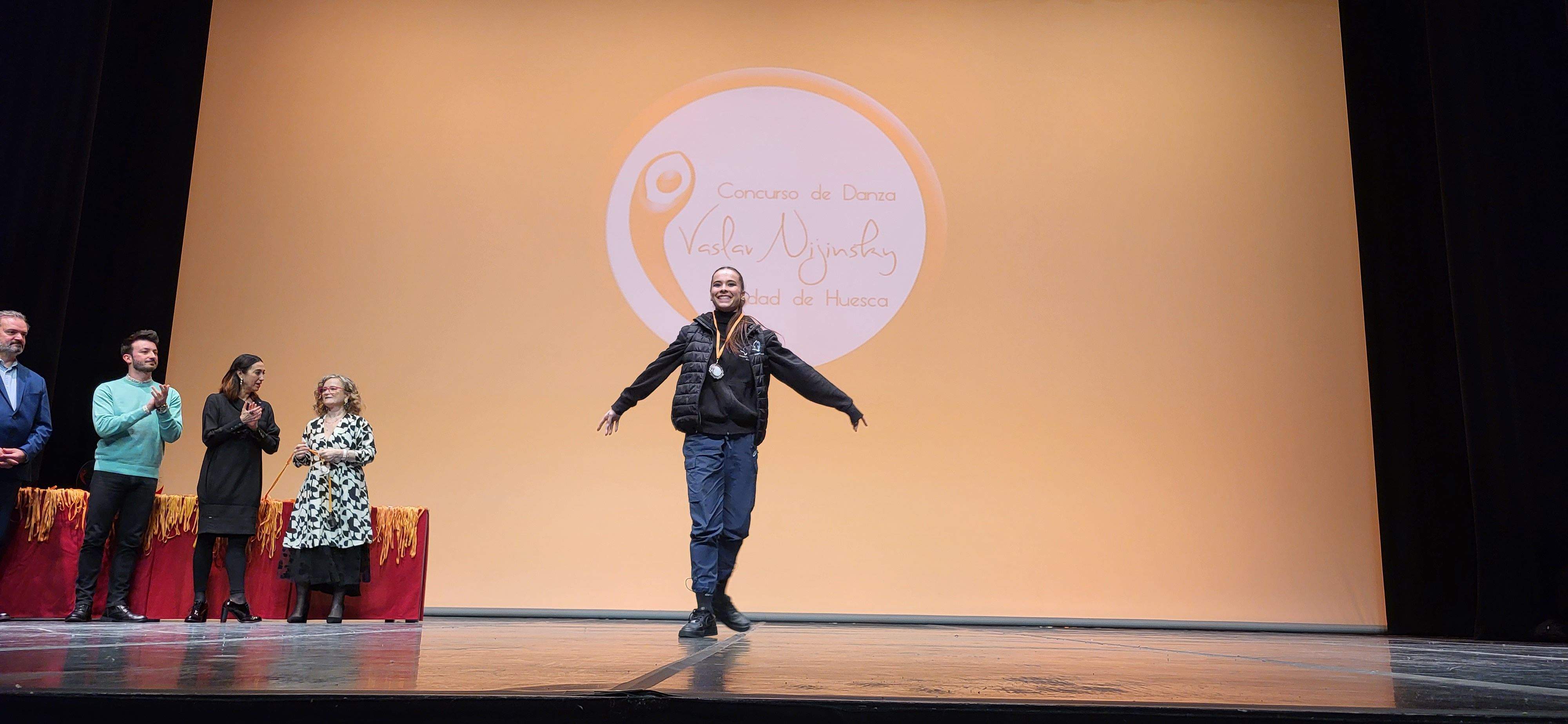 Entrega de premios del IX Concurso de Danza Vaslav Nijinsky Ciudad de Huesca. Foto Myriam Martínez