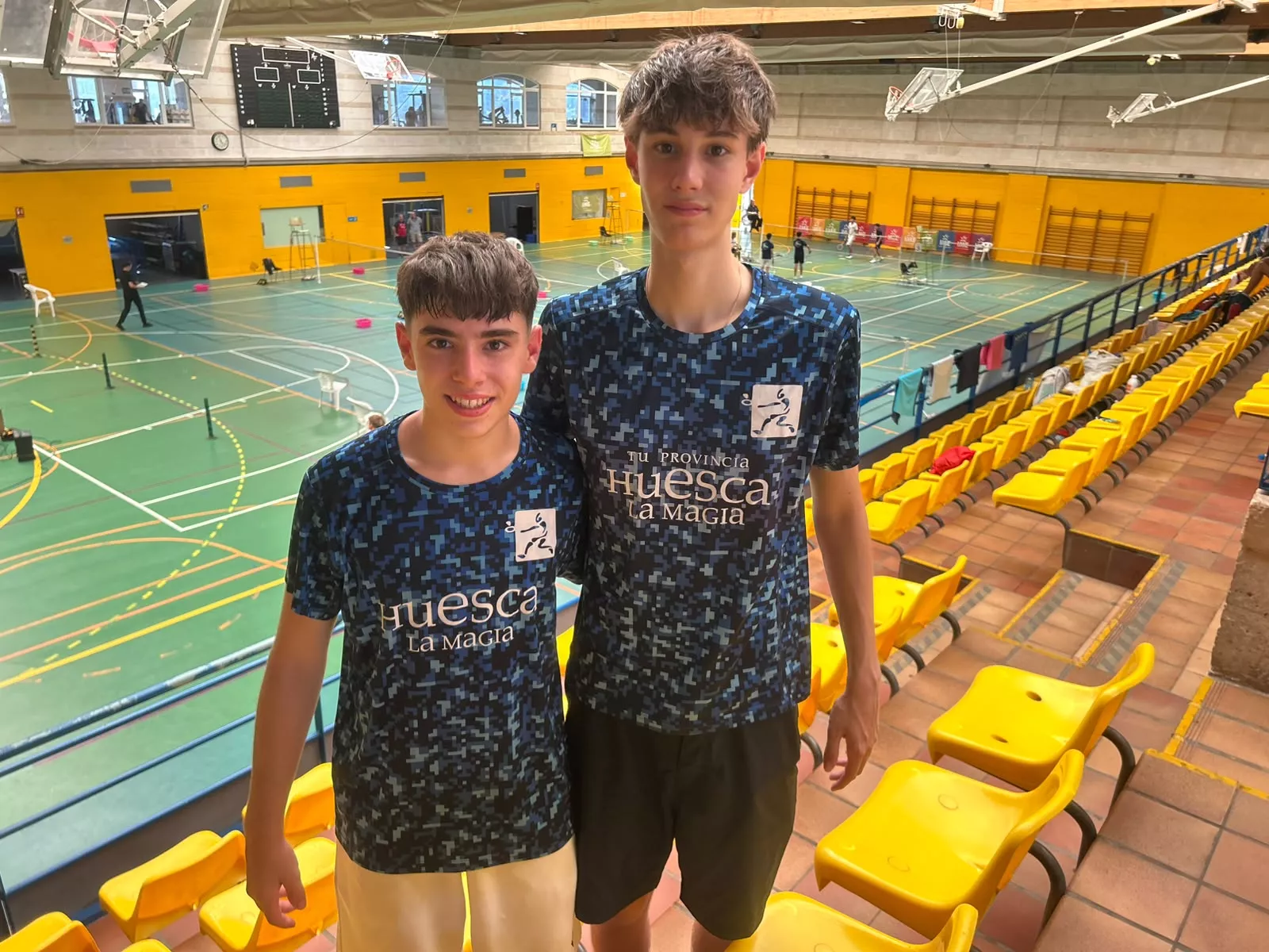 Hugo Gállego y Erik Castaneda en Palma