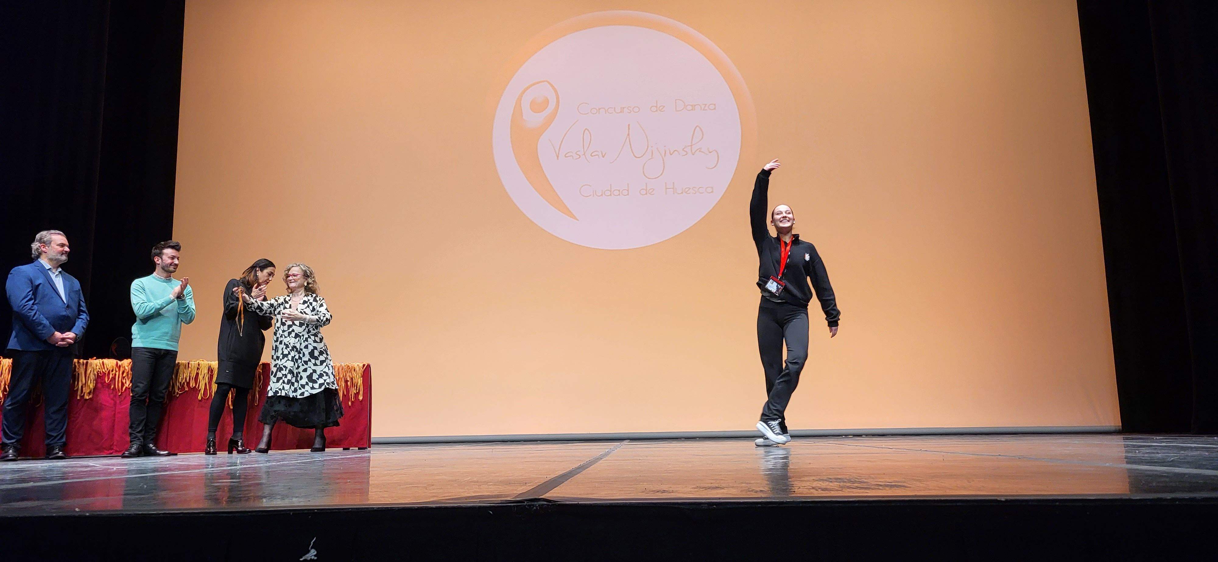 Entrega de premios del IX Concurso de Danza Vaslav Nijinsky Ciudad de Huesca. Foto Myriam Martínez