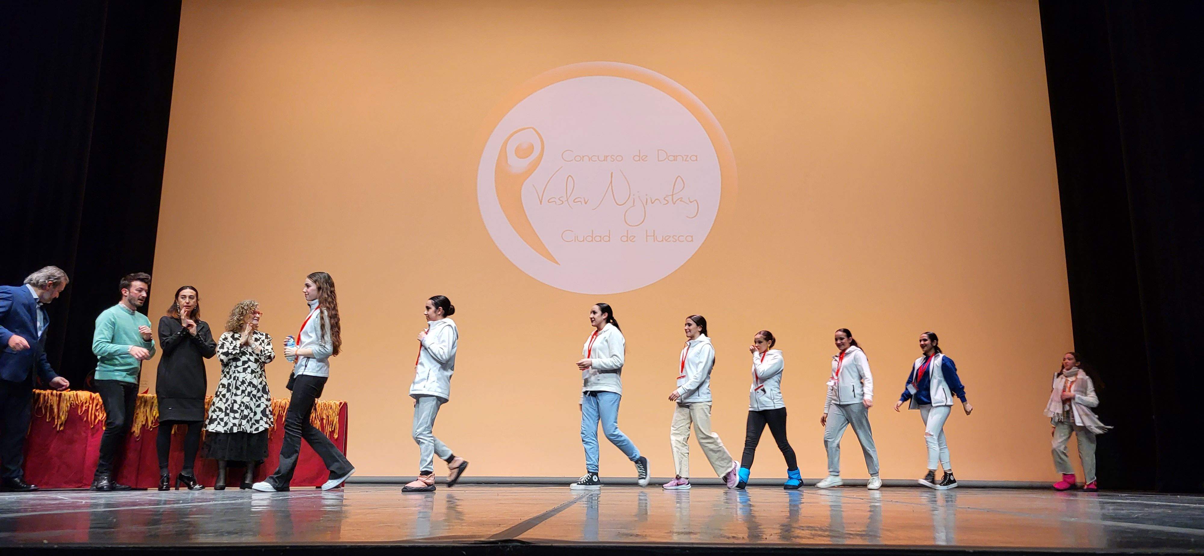 Entrega de premios del IX Concurso de Danza Vaslav Nijinsky Ciudad de Huesca. Foto Myriam Martínez