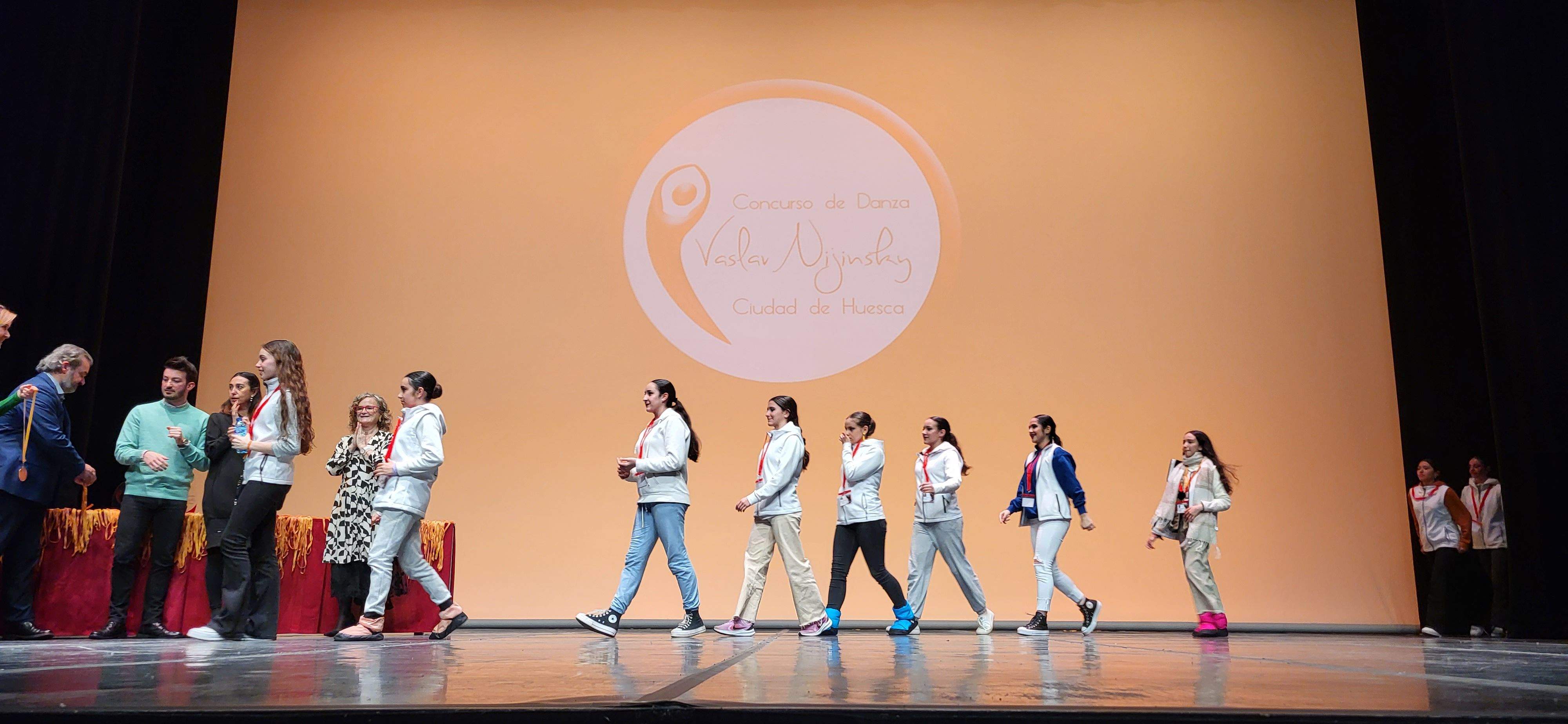 Entrega de premios del IX Concurso de Danza Vaslav Nijinsky Ciudad de Huesca. Foto Myriam Martínez