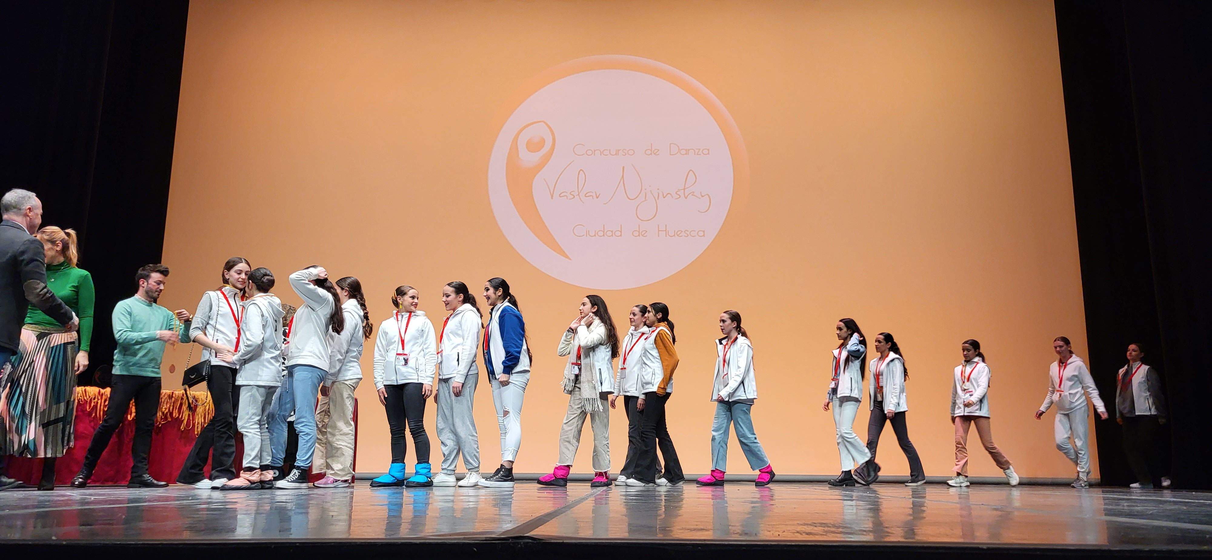 Entrega de premios del IX Concurso de Danza Vaslav Nijinsky Ciudad de Huesca. Foto Myriam Martínez