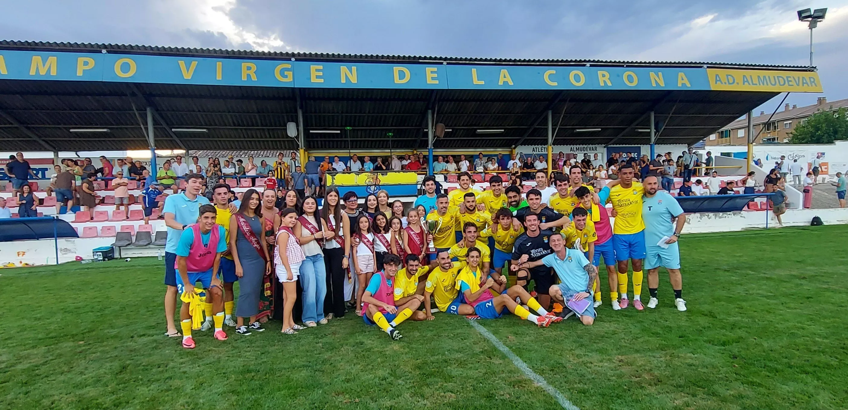 El Almudévar se estrenó con victoria.