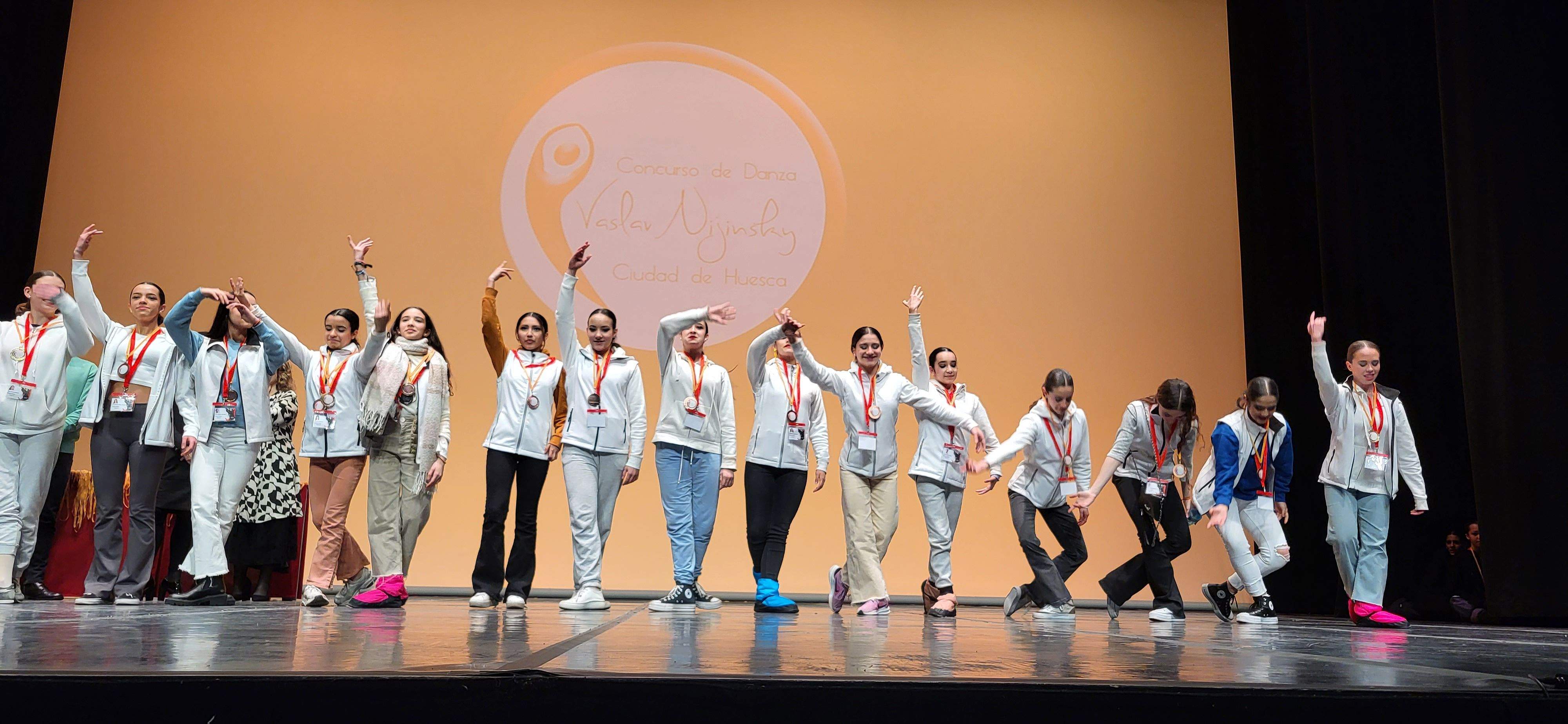 Entrega de premios del IX Concurso de Danza Vaslav Nijinsky Ciudad de Huesca. Foto Myriam Martínez