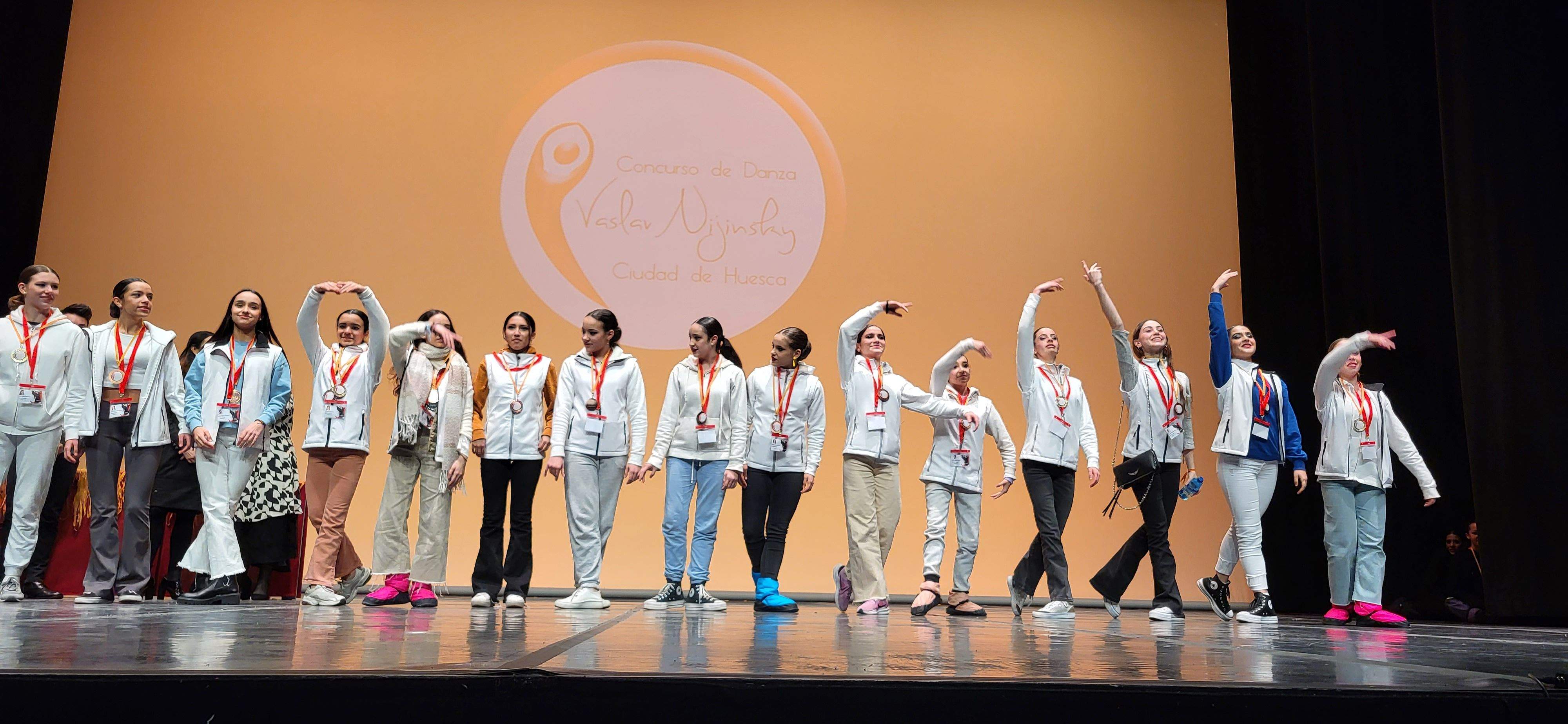 Entrega de premios del IX Concurso de Danza Vaslav Nijinsky Ciudad de Huesca. Foto Myriam Martínez