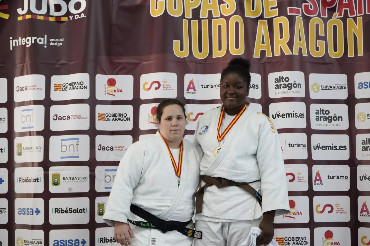Podio femenino Supercopa Junior