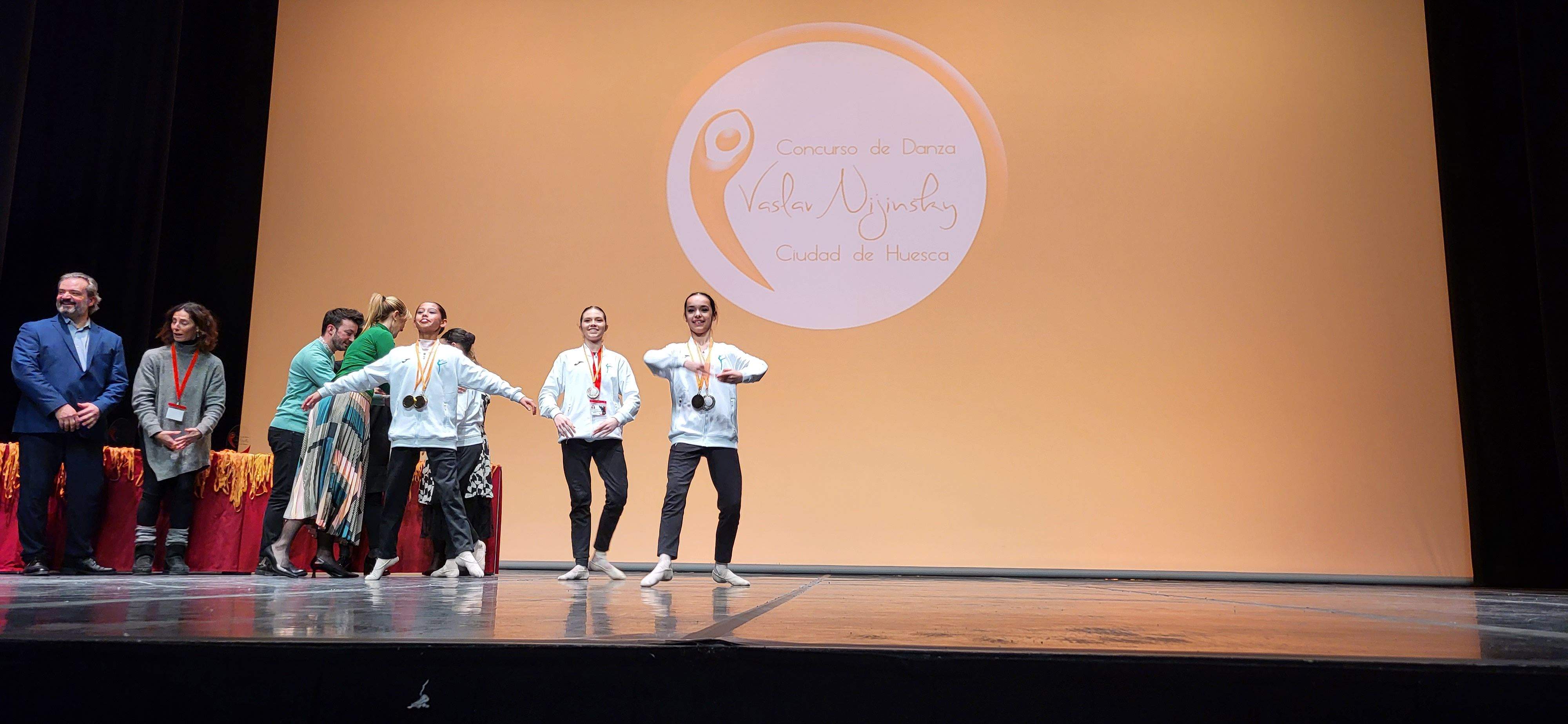 Entrega de premios del IX Concurso de Danza Vaslav Nijinsky Ciudad de Huesca. Foto Myriam Martínez