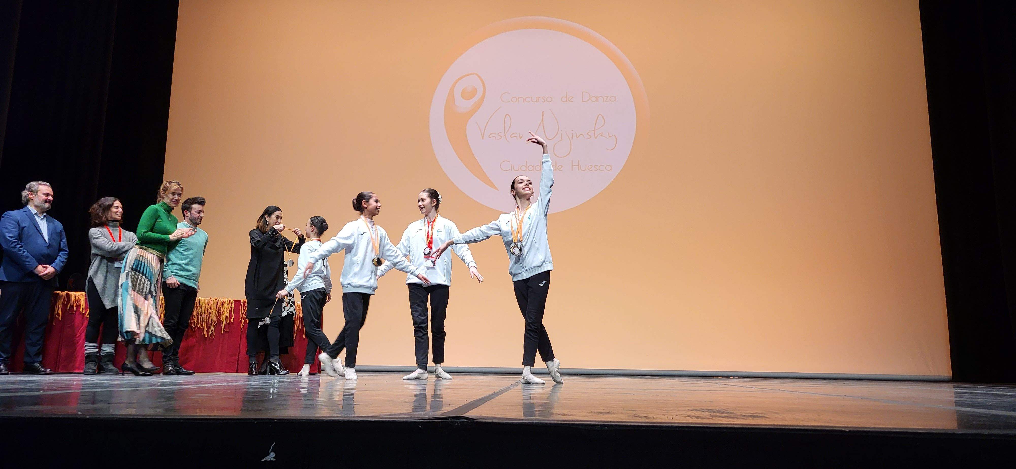 Entrega de premios del IX Concurso de Danza Vaslav Nijinsky Ciudad de Huesca. Foto Myriam Martínez
