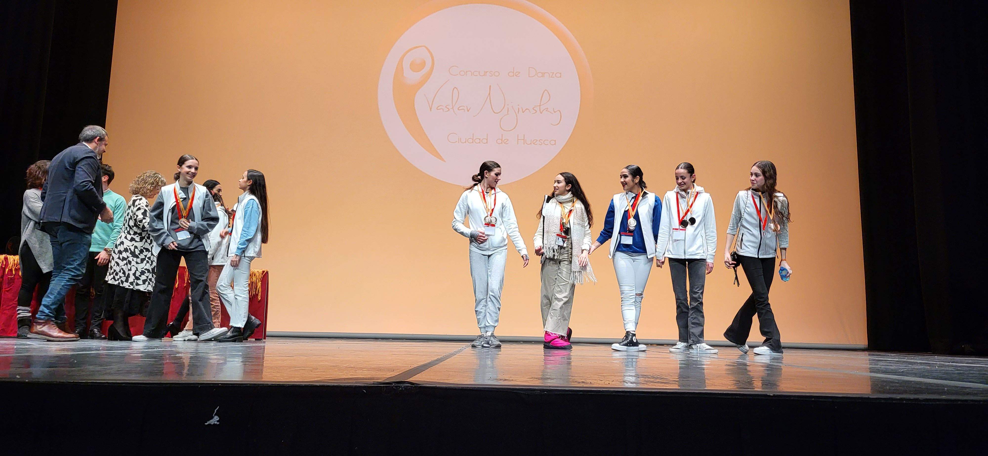 Entrega de premios del IX Concurso de Danza Vaslav Nijinsky Ciudad de Huesca. Foto Myriam Martínez