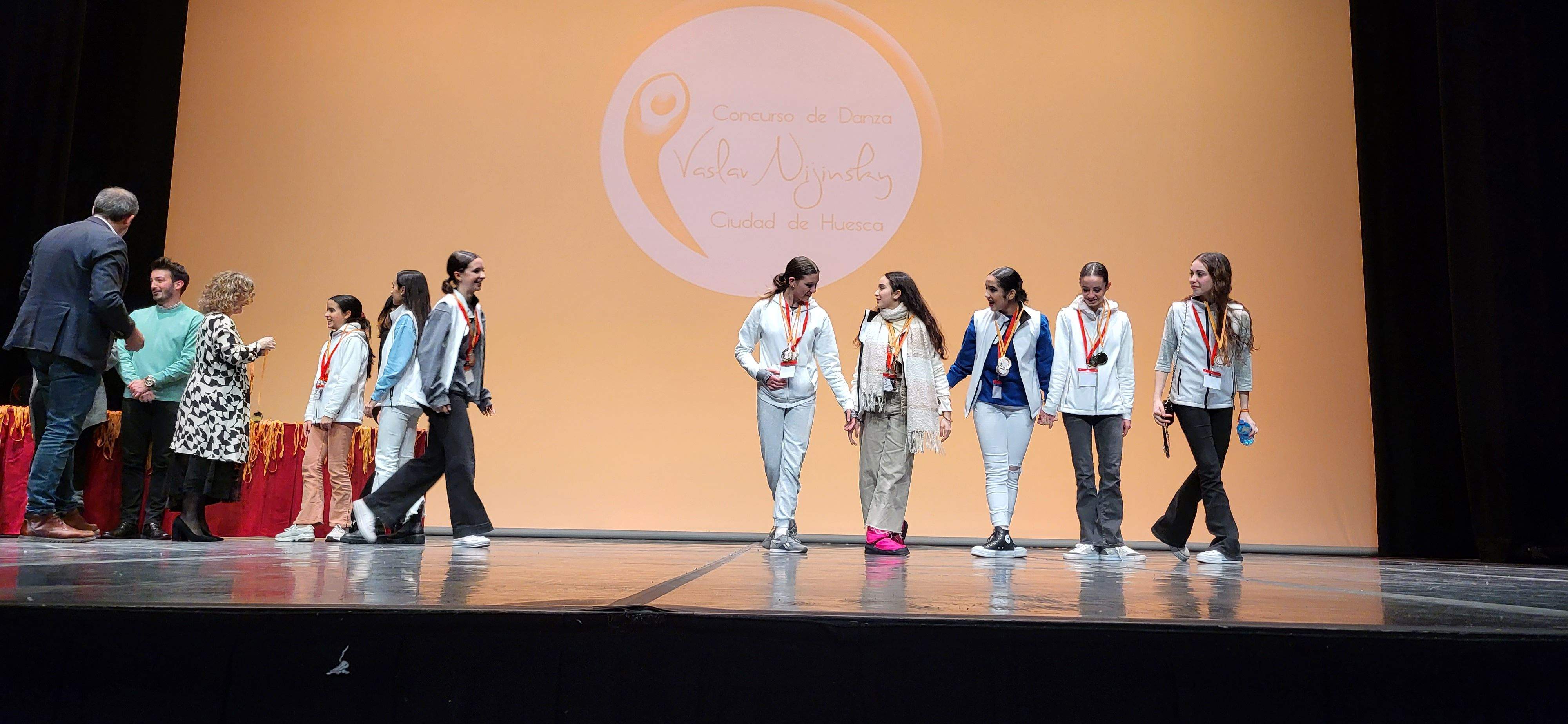 Entrega de premios del IX Concurso de Danza Vaslav Nijinsky Ciudad de Huesca. Foto Myriam Martínez