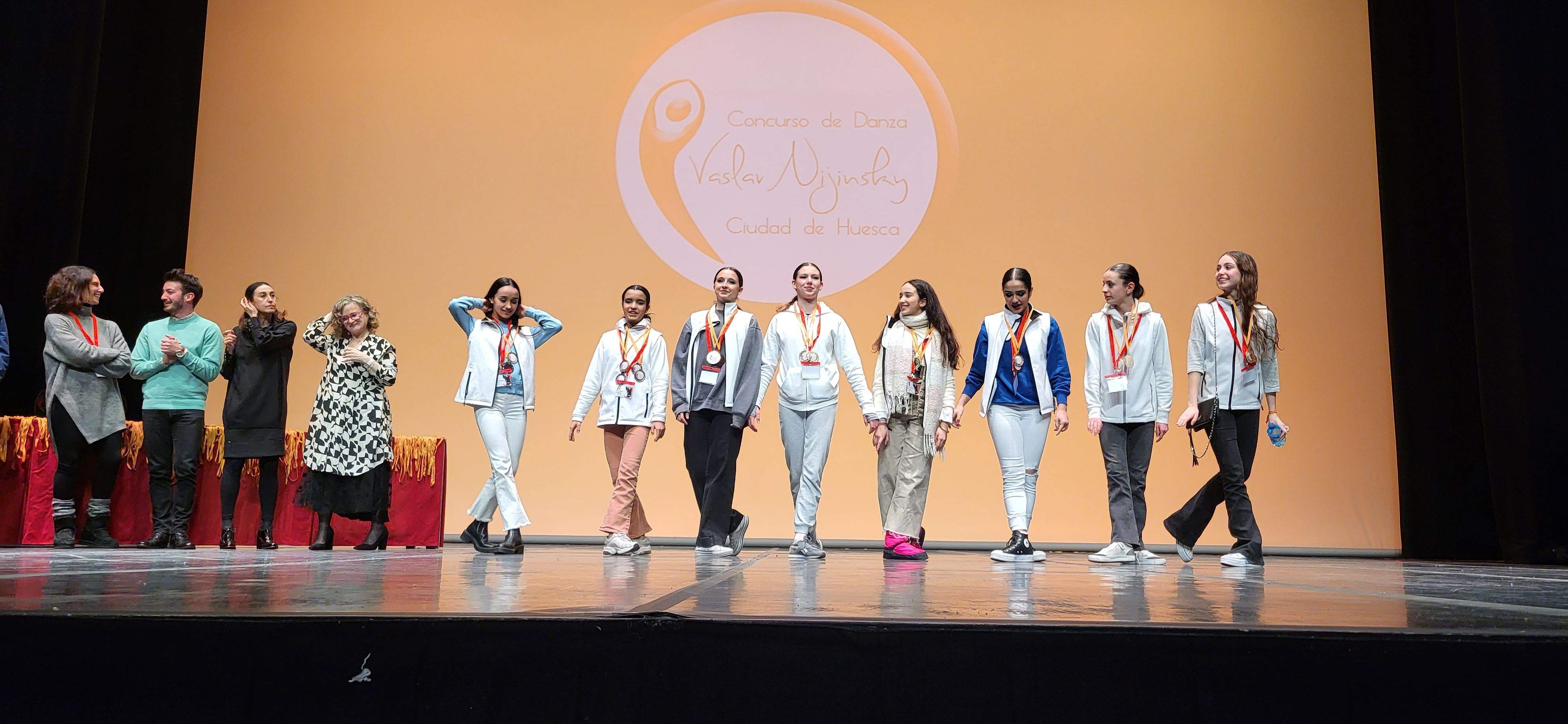 Entrega de premios del IX Concurso de Danza Vaslav Nijinsky Ciudad de Huesca. Foto Myriam Martínez