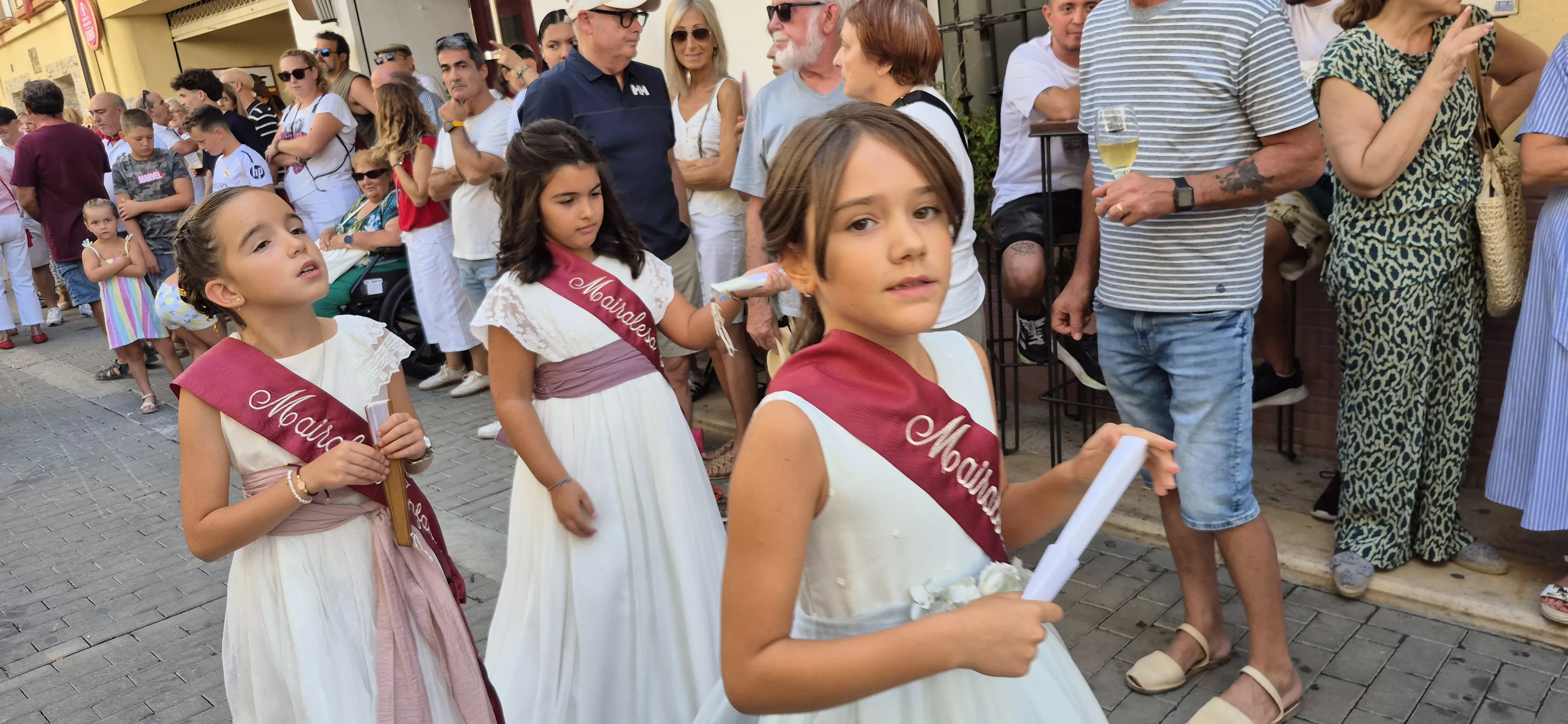 Imágenes del inicio de las fiestas de Almudévar 2026. Foto Myriam Martínez