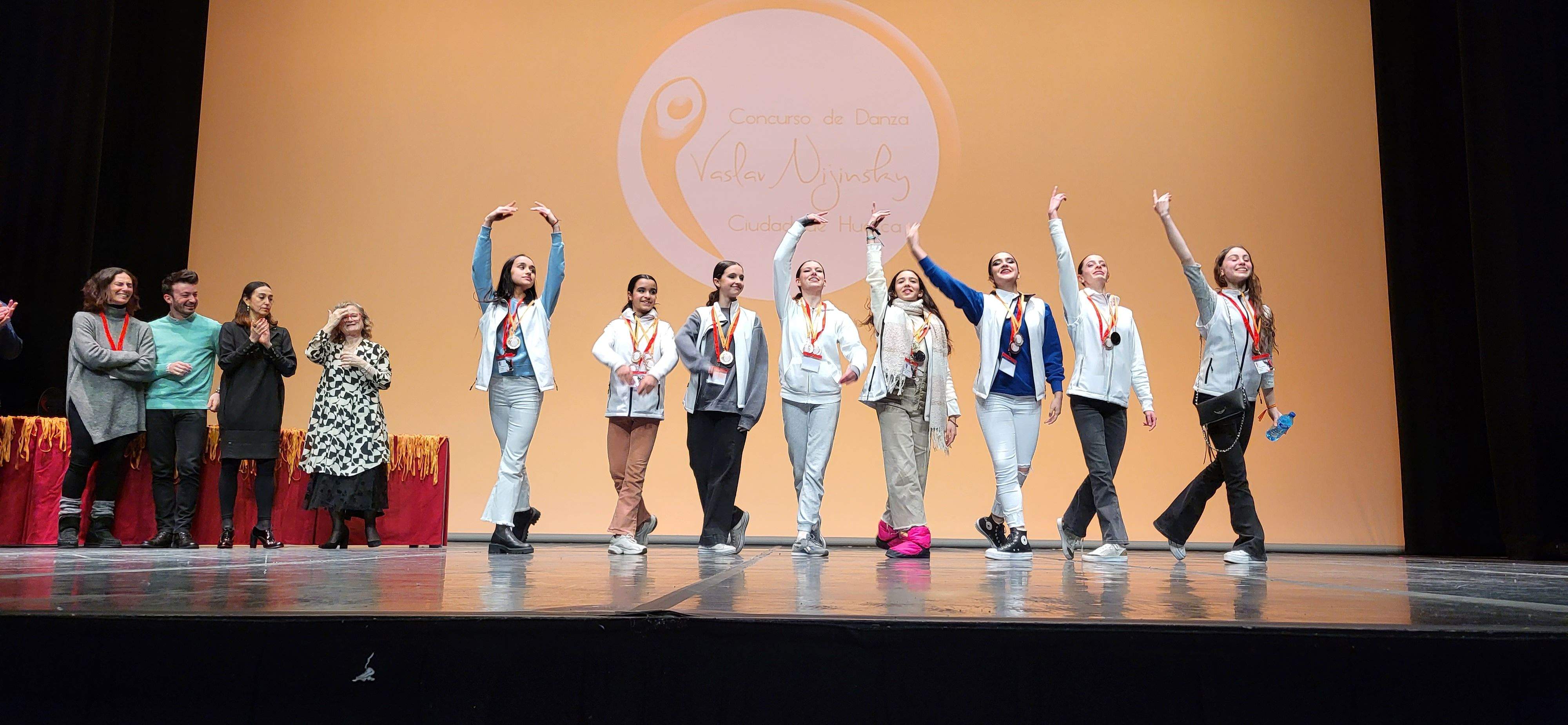 Entrega de premios del IX Concurso de Danza Vaslav Nijinsky Ciudad de Huesca. Foto Myriam Martínez