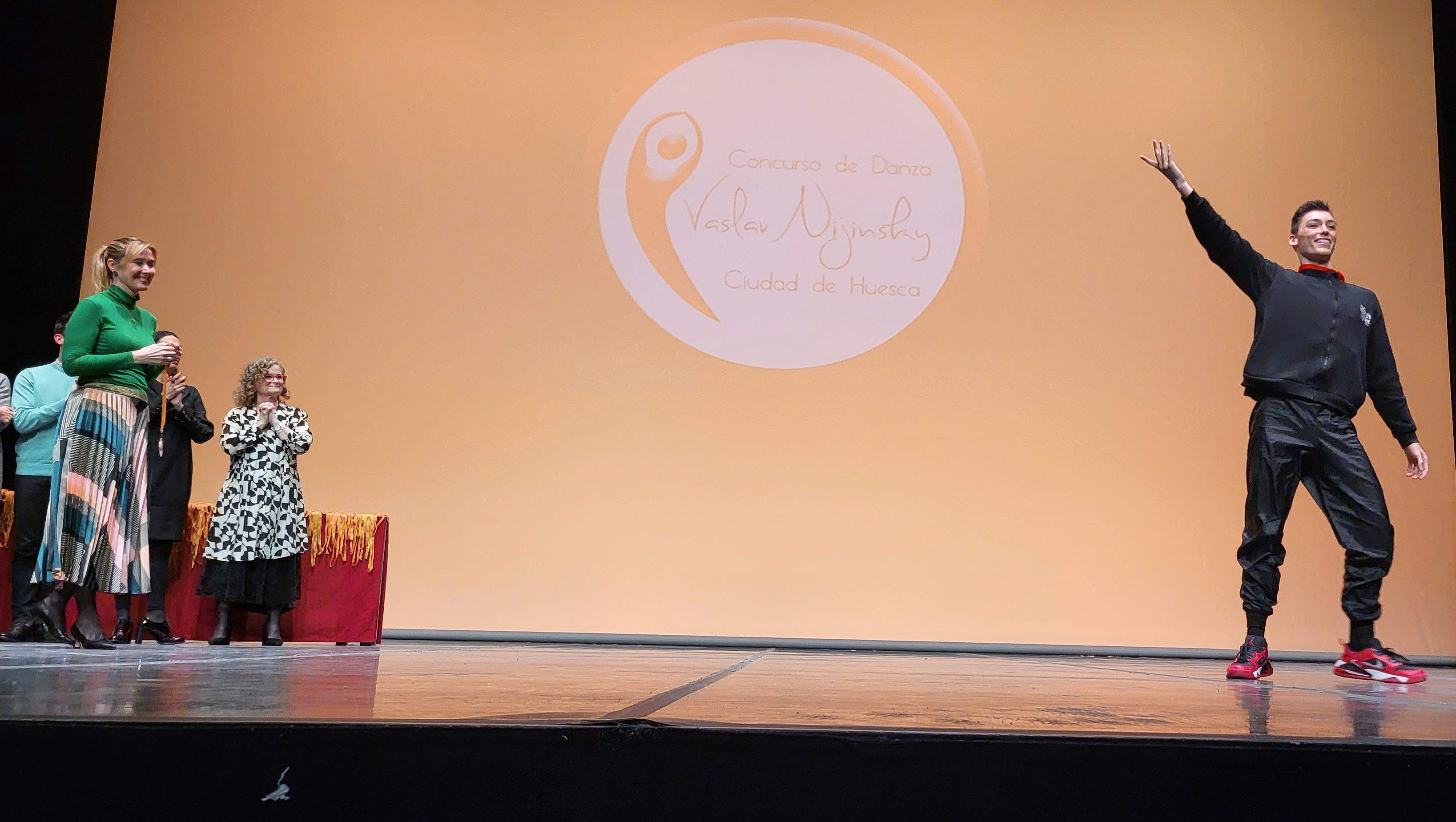 Entrega de premios del IX Concurso de Danza Vaslav Nijinsky Ciudad de Huesca. Foto Myriam Martínez