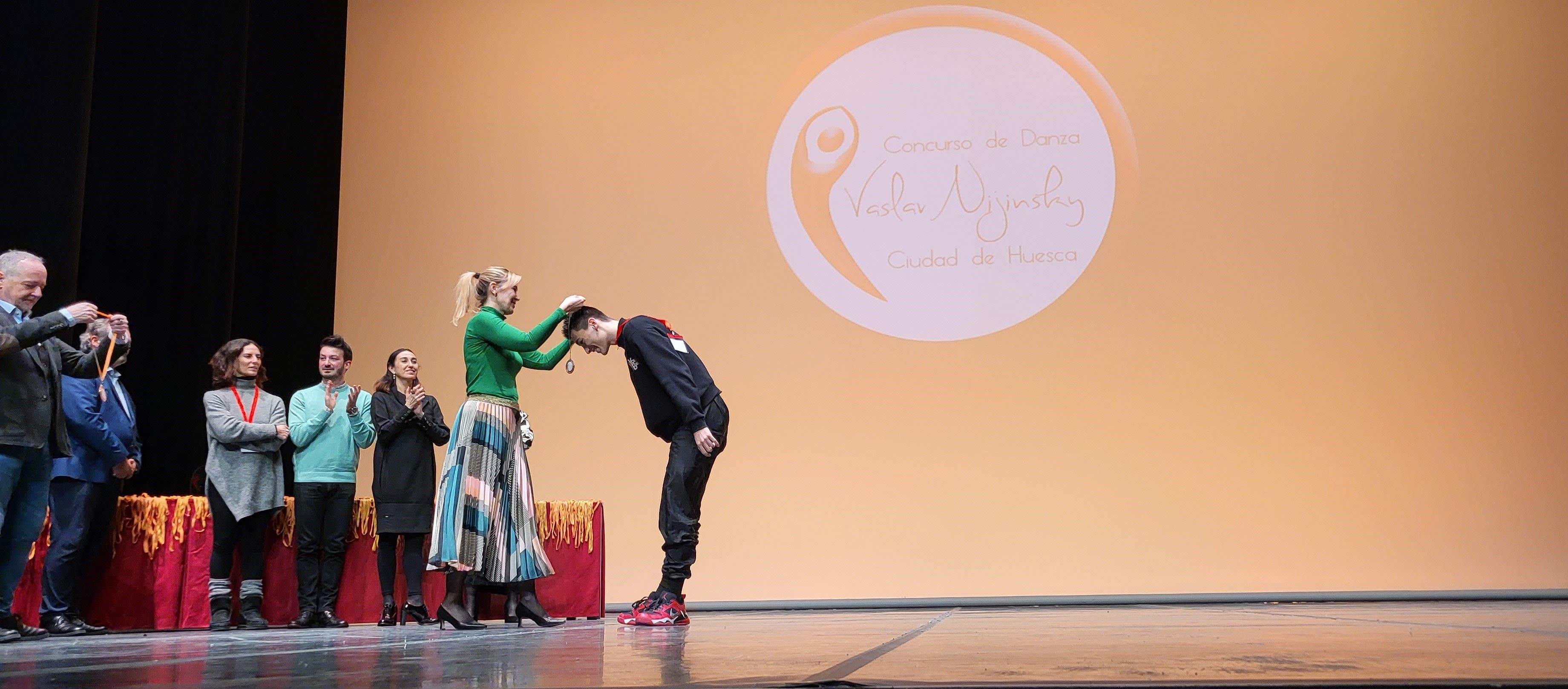 Entrega de premios del IX Concurso de Danza Vaslav Nijinsky Ciudad de Huesca. Foto Myriam Martínez