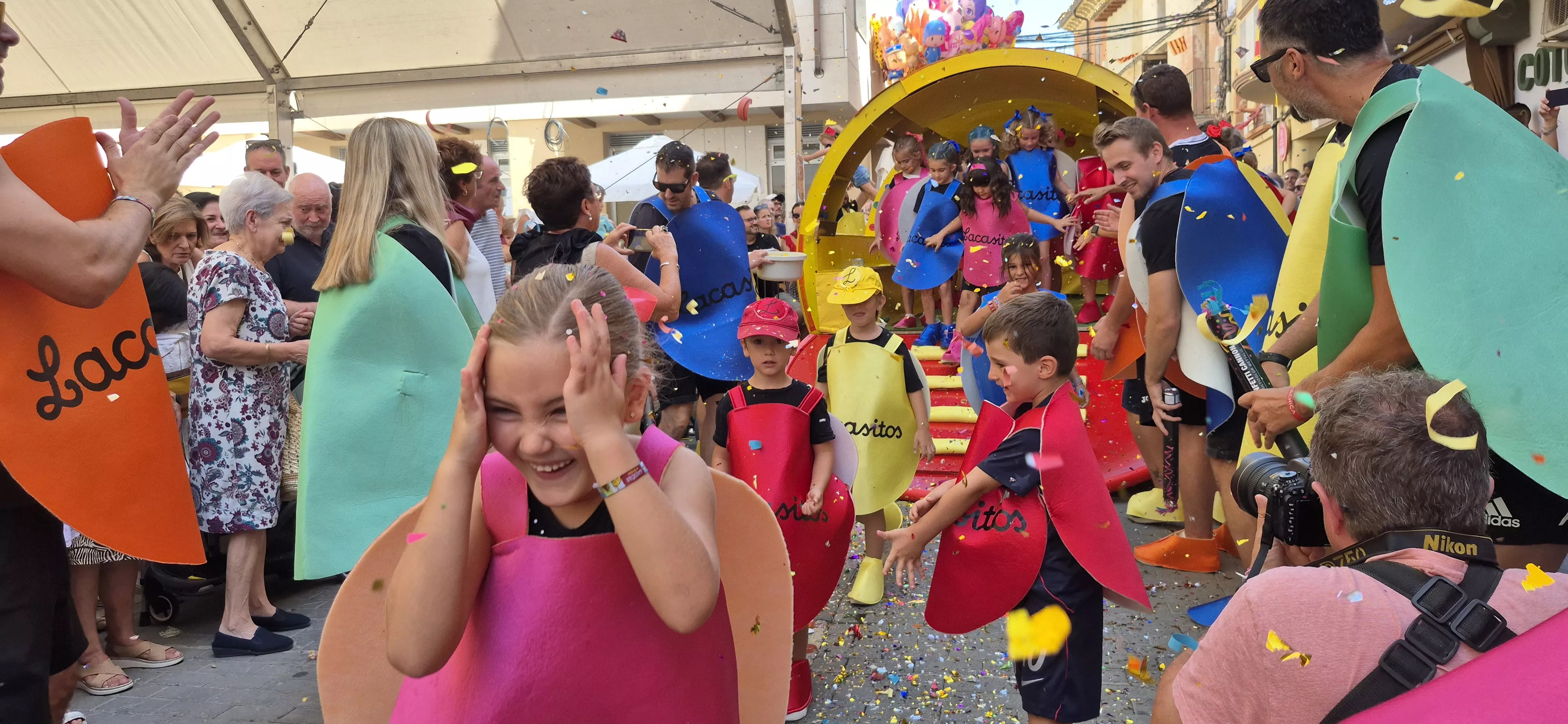 Imágenes del inicio de las fiestas de Almudévar 2026. Foto Myriam Martínez