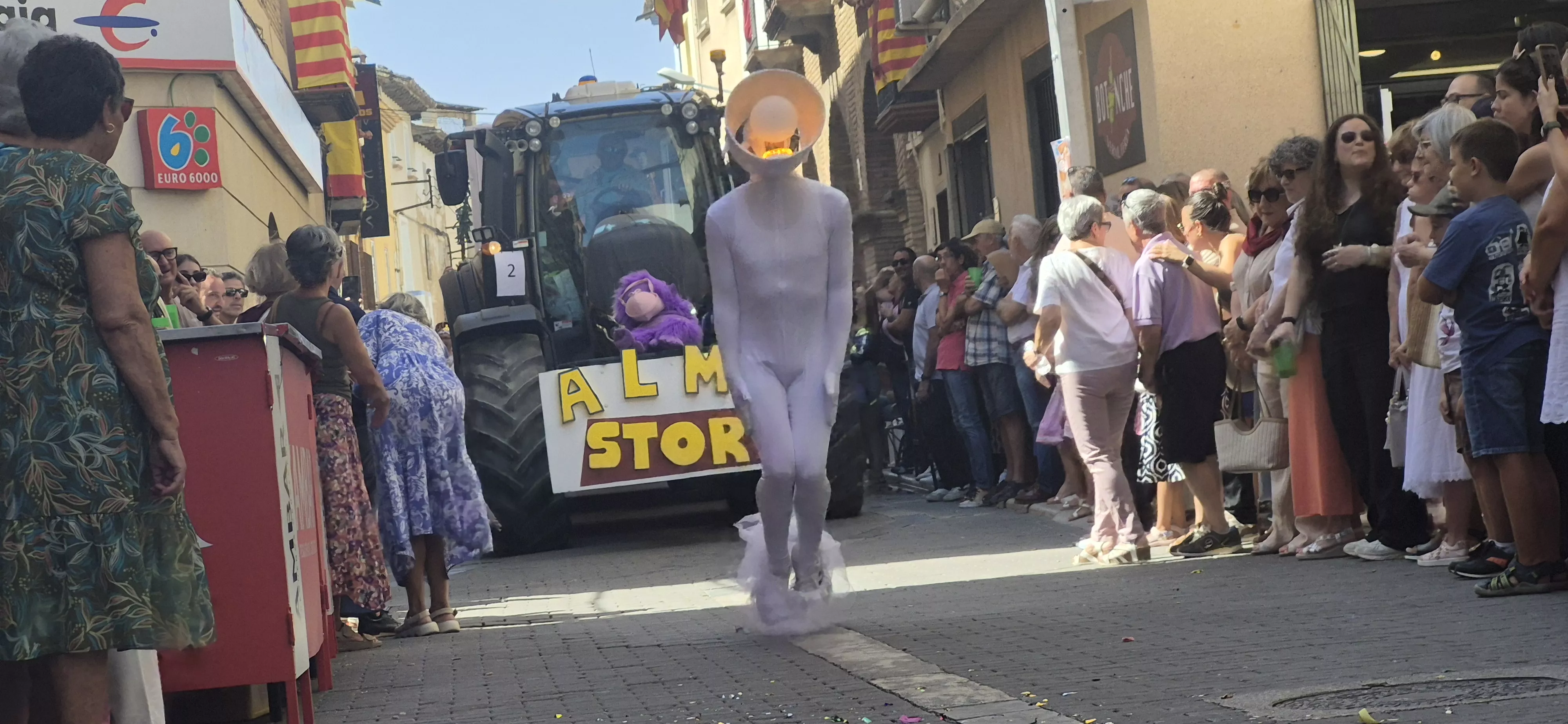 Imágenes del inicio de las fiestas de Almudévar 2026. Foto Myriam Martínez