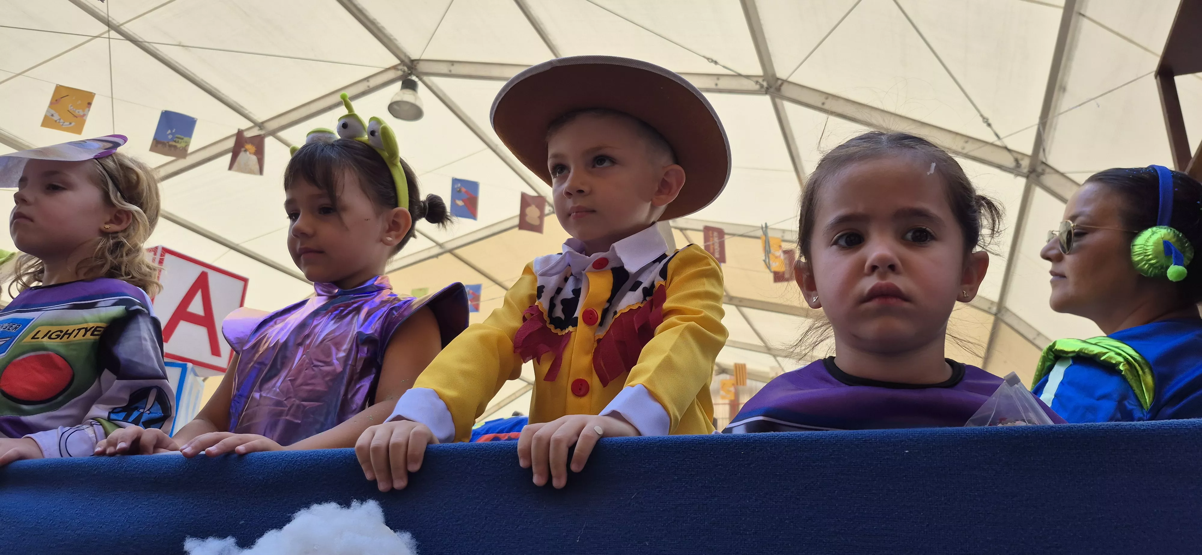Imágenes del inicio de las fiestas de Almudévar 2026. Foto Myriam Martínez