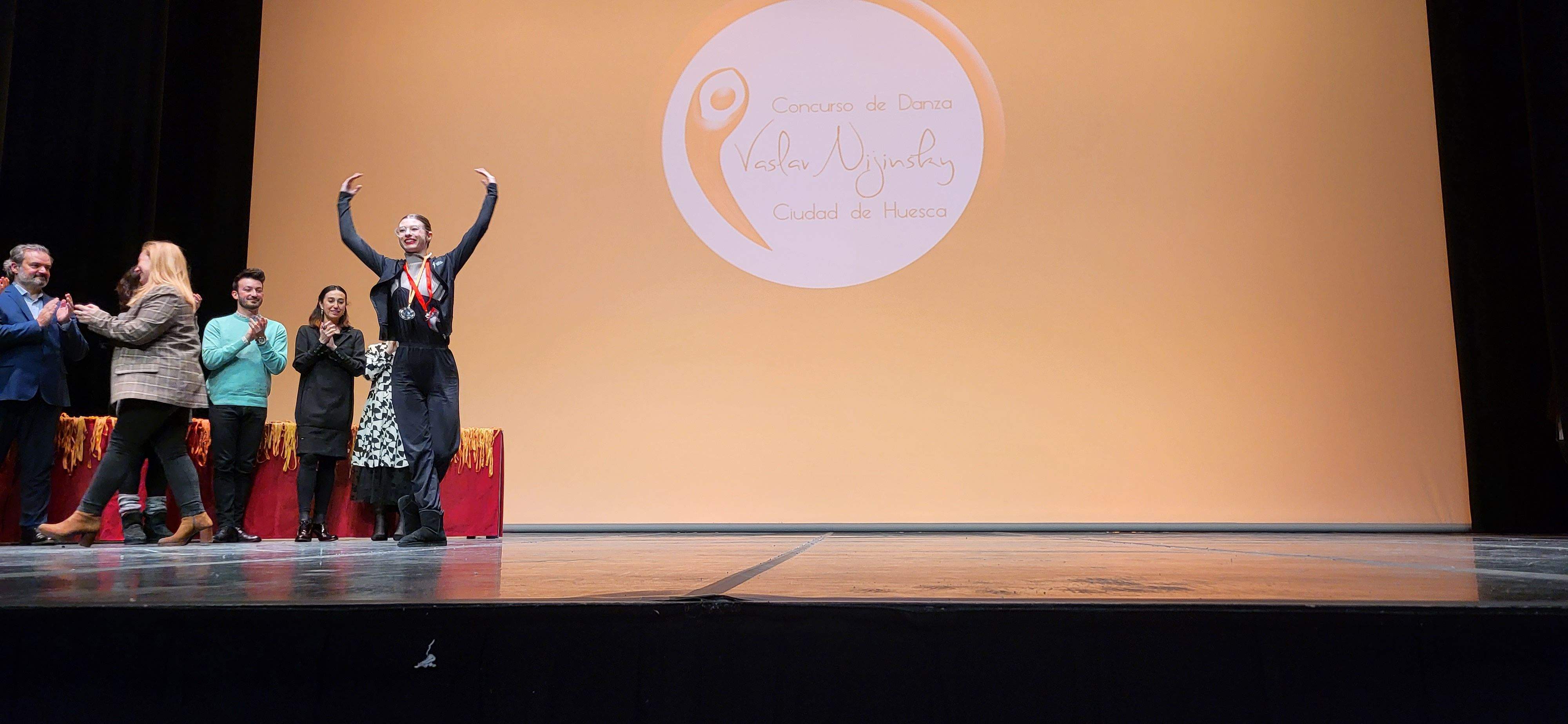 Entrega de premios del IX Concurso de Danza Vaslav Nijinsky Ciudad de Huesca. Foto Myriam Martínez