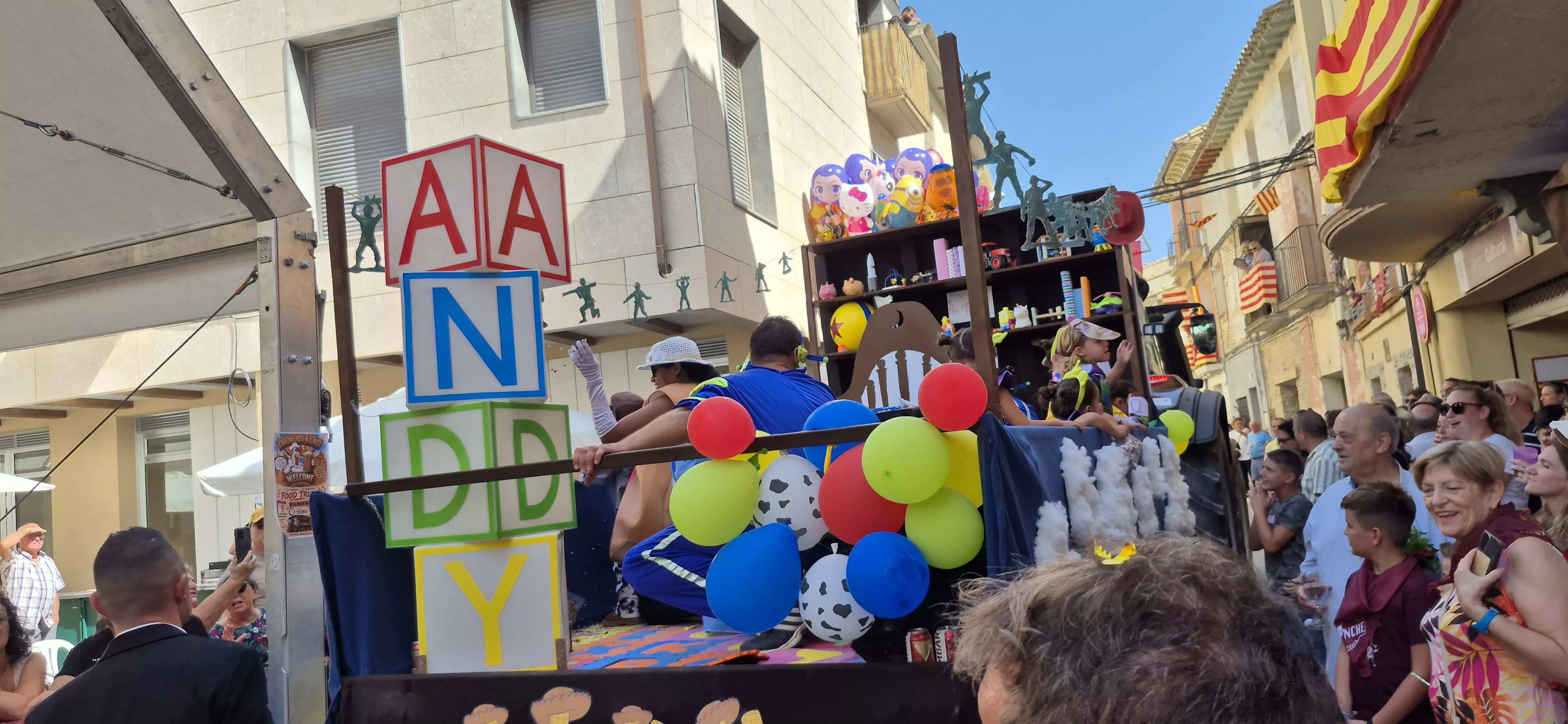 Imágenes del inicio de las fiestas de Almudévar 2026. Foto Myriam Martínez