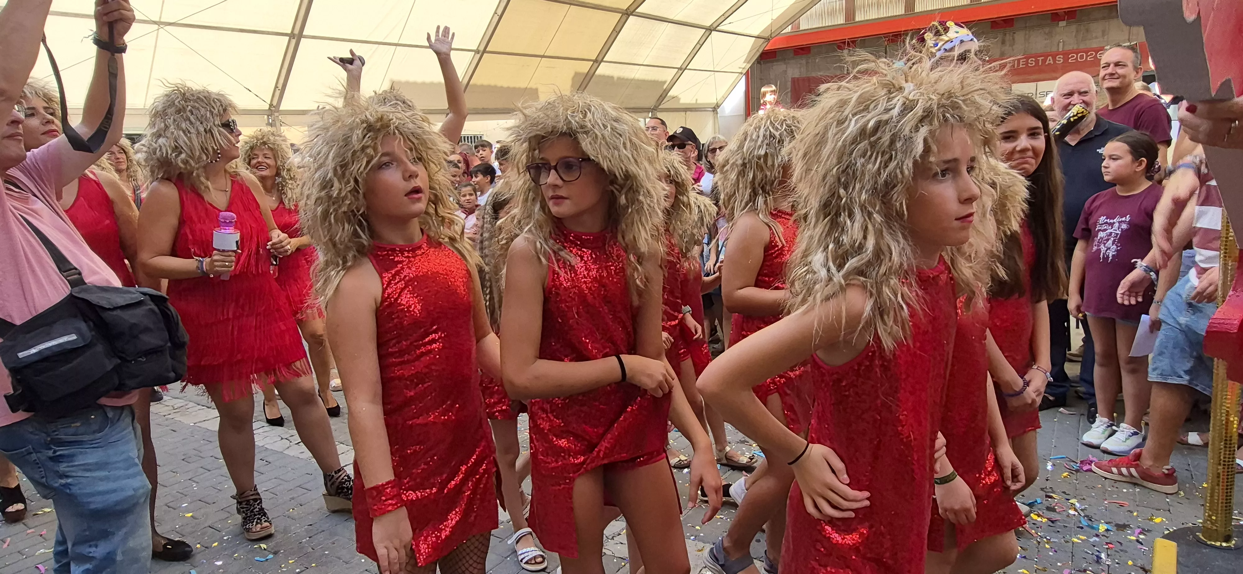 Imágenes del inicio de las fiestas de Almudévar 2026. Foto Myriam Martínez