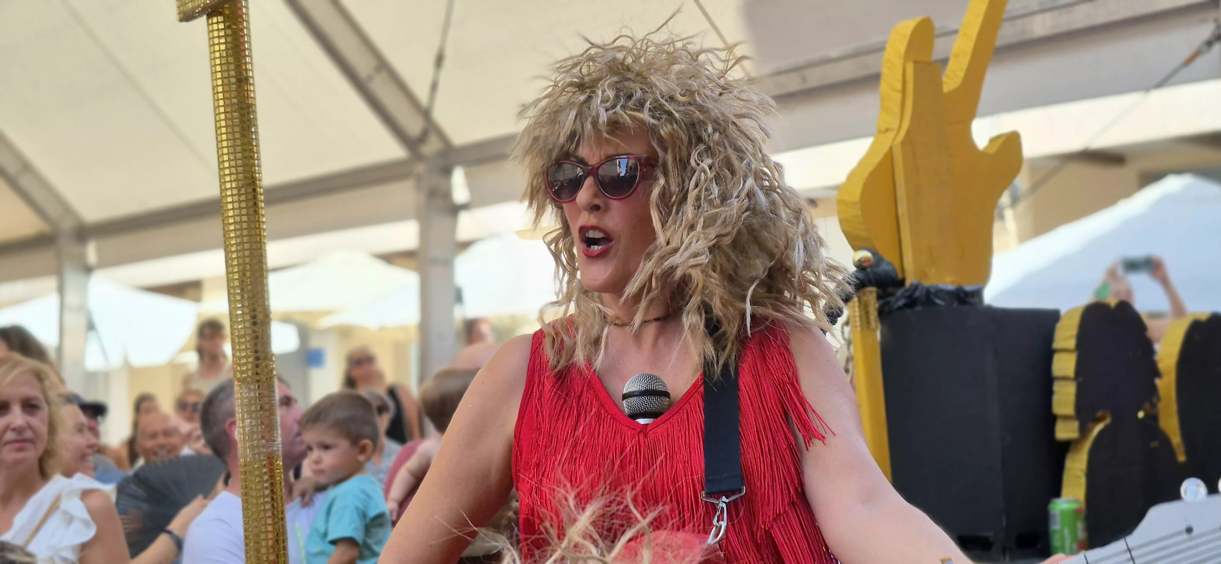 Imágenes del inicio de las fiestas de Almudévar 2026. Foto Myriam Martínez