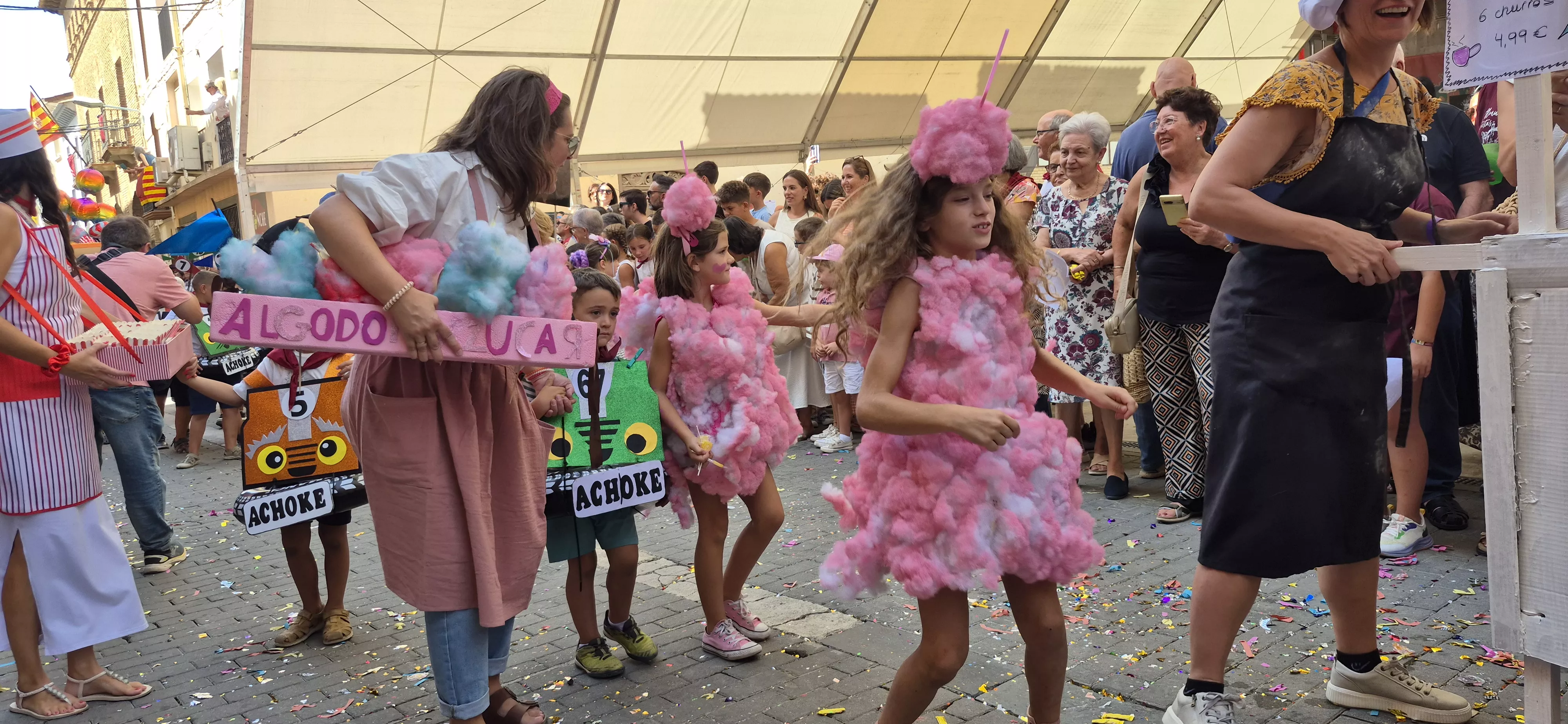 Imágenes del inicio de las fiestas de Almudévar 2026. Foto Myriam Martínez