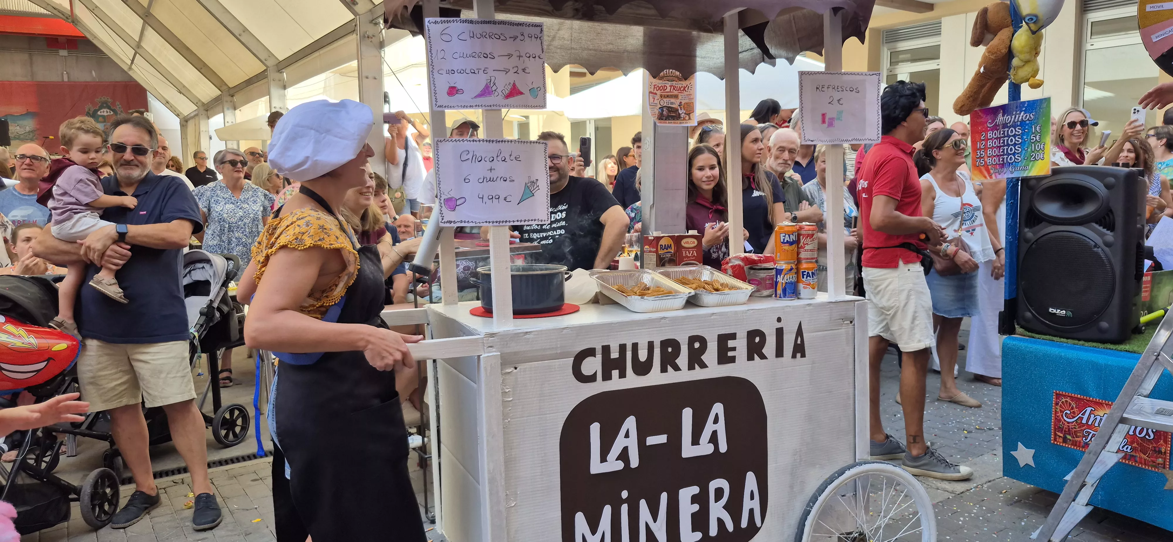 Imágenes del inicio de las fiestas de Almudévar 2026. Foto Myriam Martínez