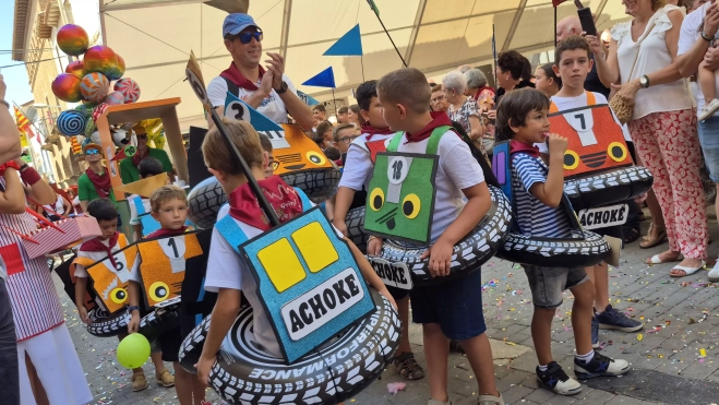 Imágenes del inicio de las fiestas de Almudévar 2026. Foto Myriam Martínez Imágenes del inicio de las fiestas de Almudévar 2026. Foto Myriam Martínez