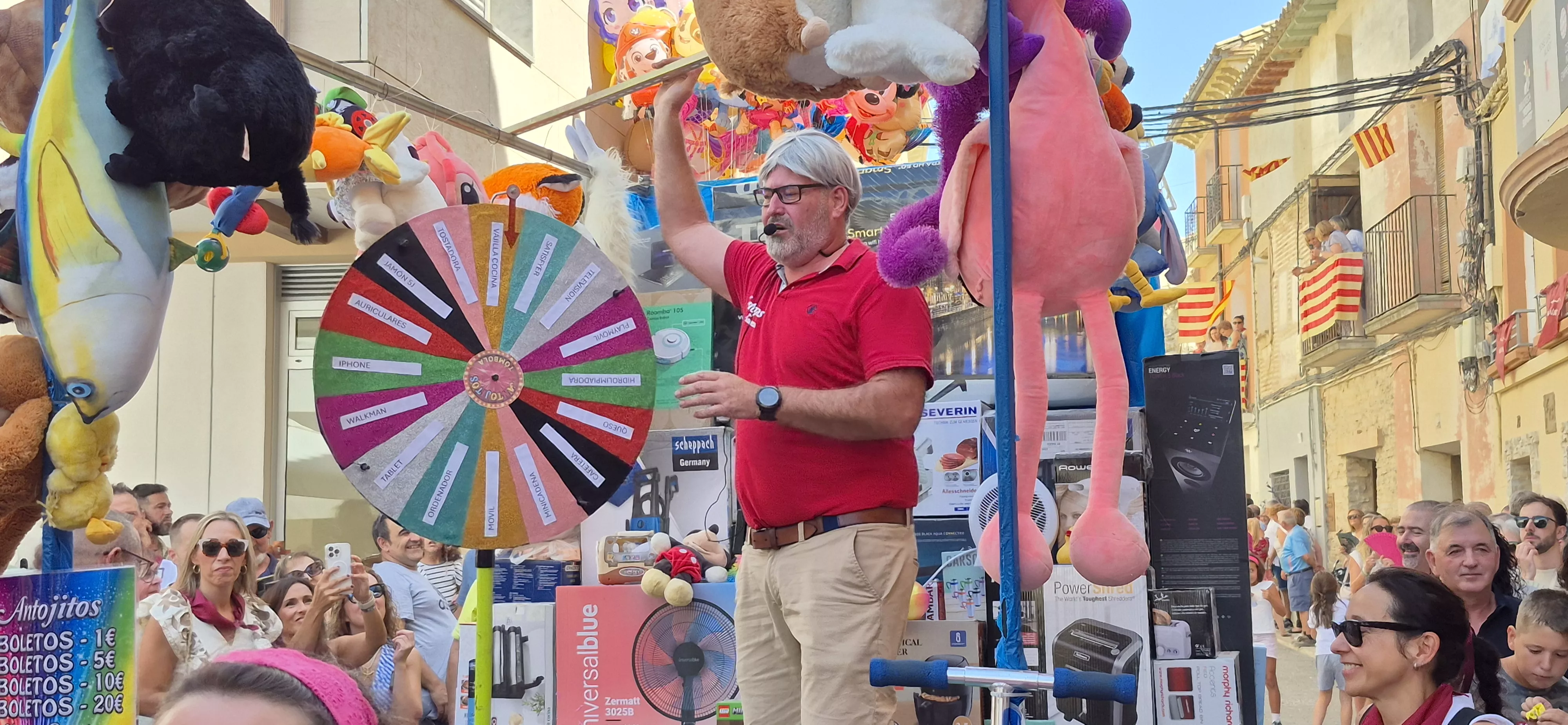 Imágenes del inicio de las fiestas de Almudévar 2026. Foto Myriam Martínez