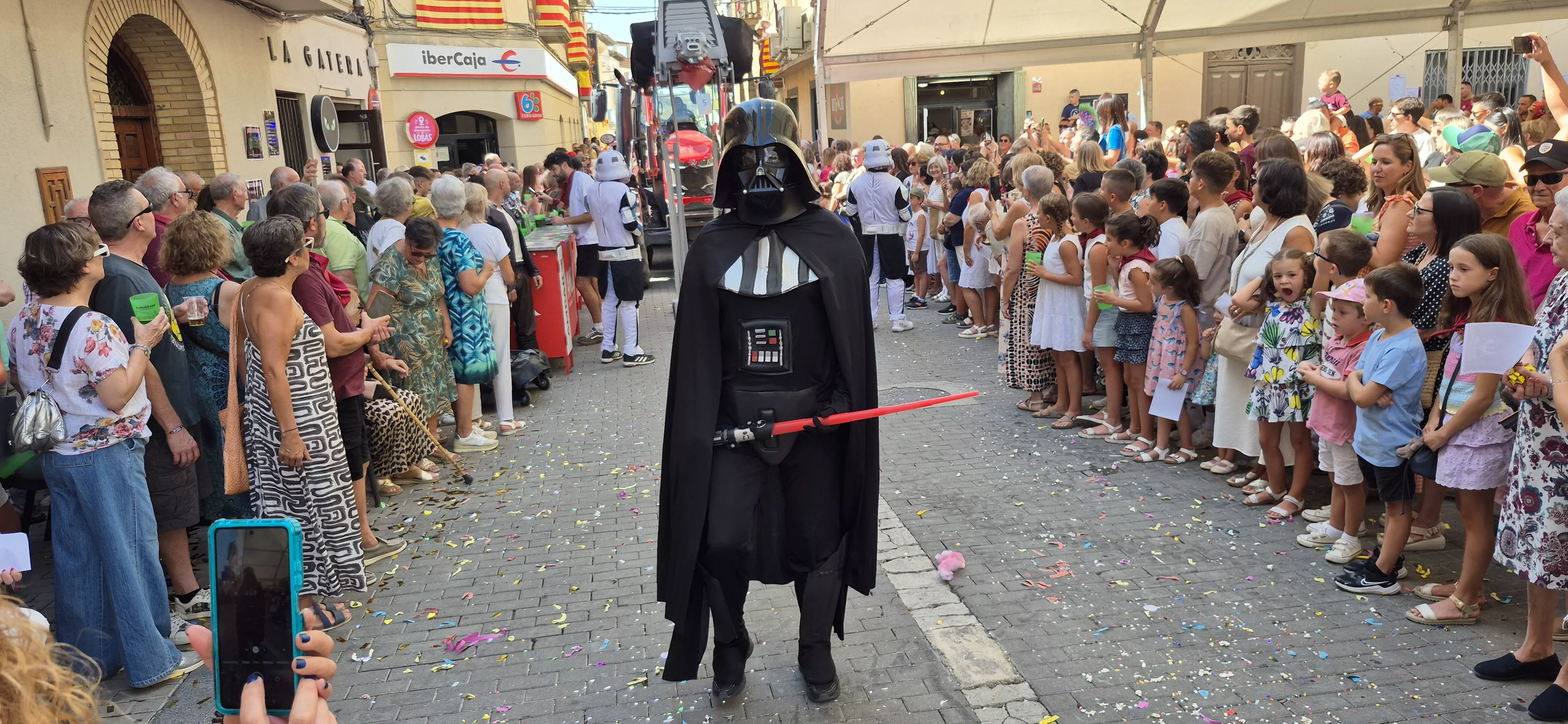 Imágenes del inicio de las fiestas de Almudévar 2026. Foto Myriam Martínez