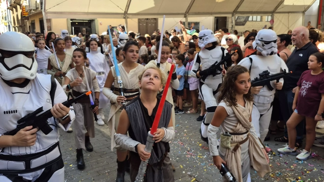 Imágenes del inicio de las fiestas de Almudévar 2026. Foto Myriam Martínez Imágenes del inicio de las fiestas de Almudévar 2026. Foto Myriam Martínez