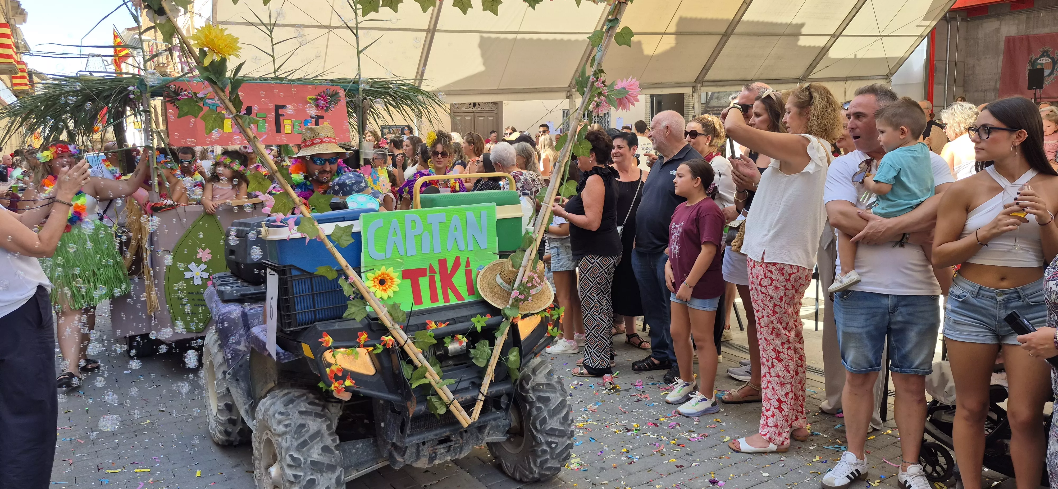 Imágenes del inicio de las fiestas de Almudévar 2026. Foto Myriam Martínez