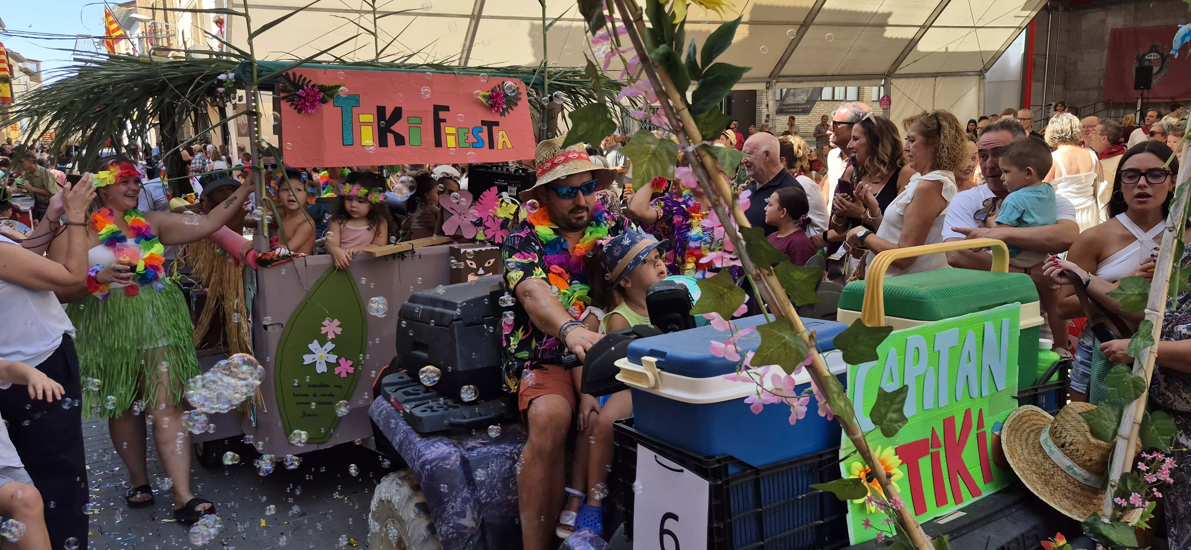 Imágenes del inicio de las fiestas de Almudévar 2026. Foto Myriam Martínez