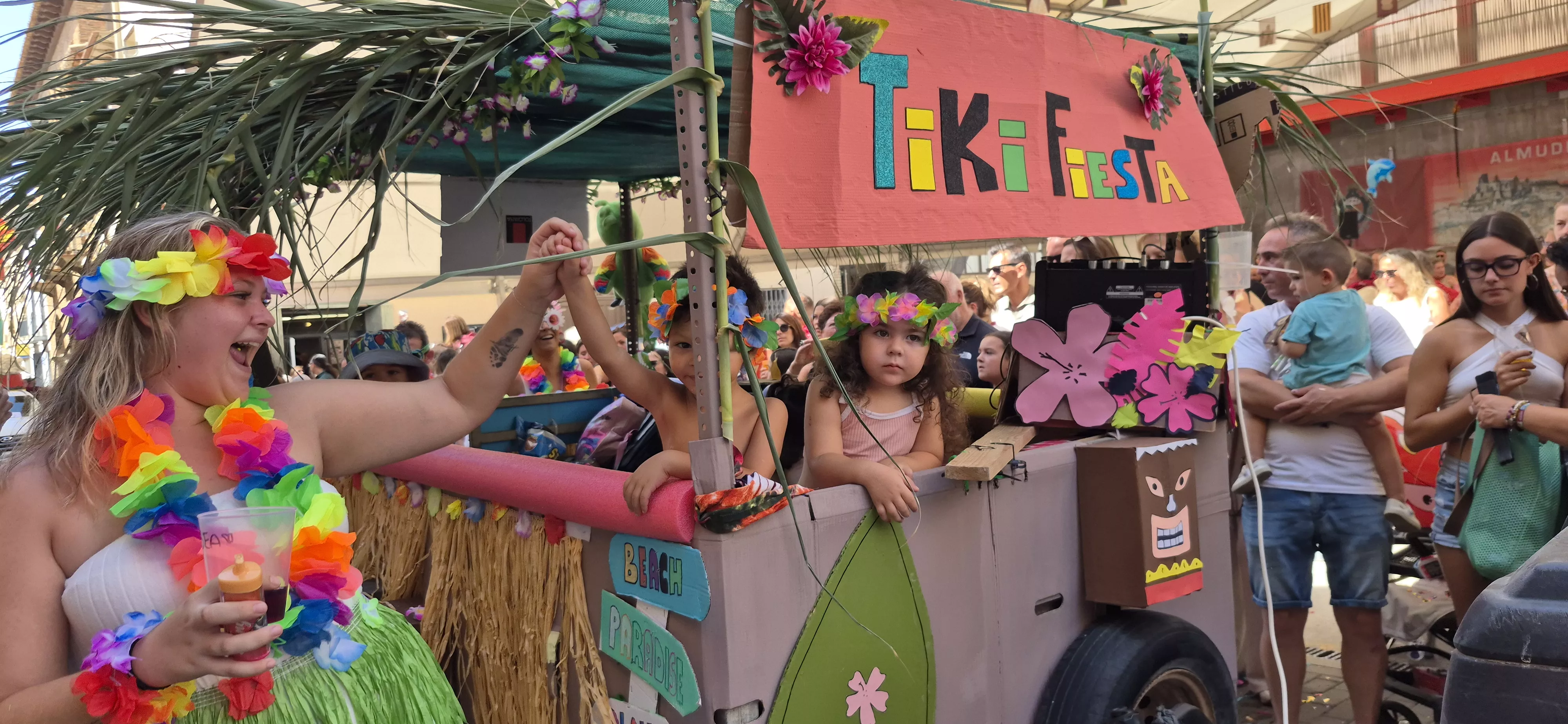 Imágenes del inicio de las fiestas de Almudévar 2026. Foto Myriam Martínez