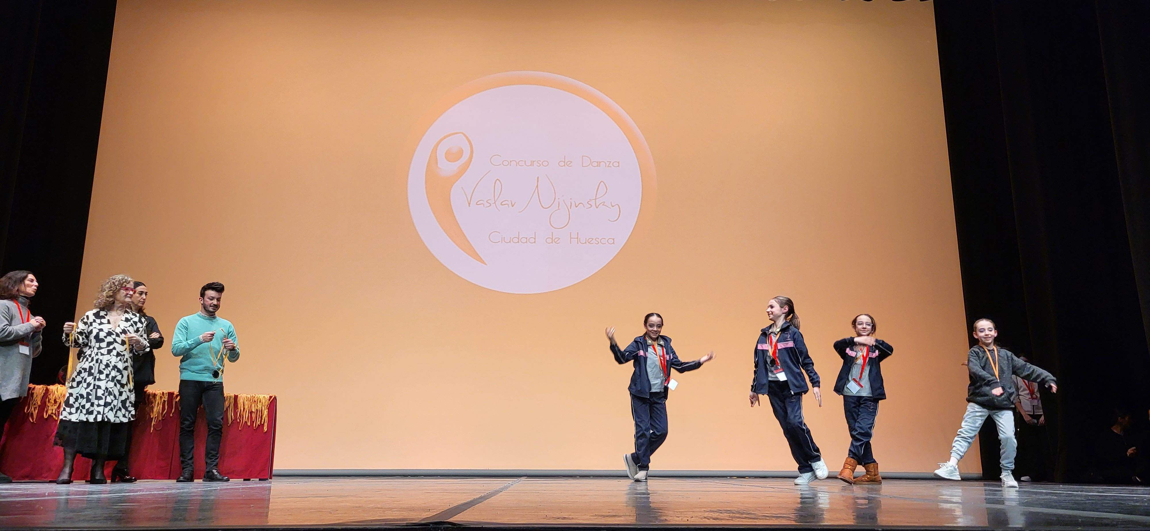 Entrega de premios del IX Concurso de Danza Vaslav Nijinsky Ciudad de Huesca. Foto Myriam Martínez